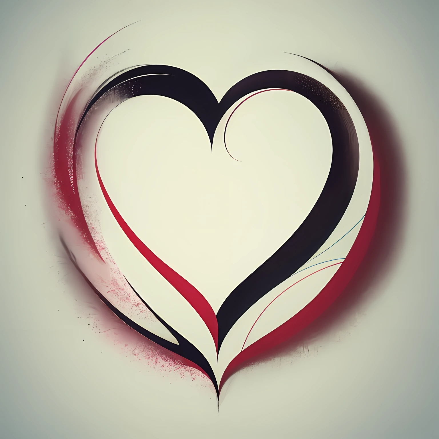 minimalist heart logo --auto