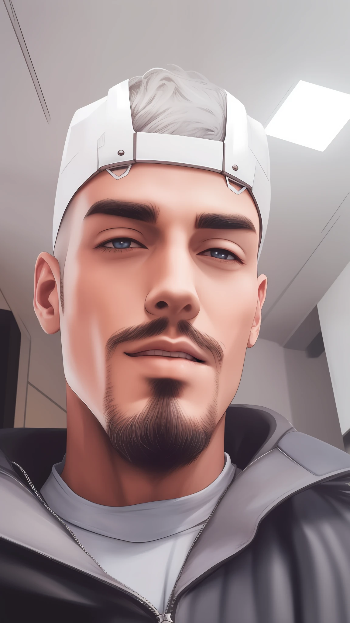 futuro, anime, real, Homem, cyberpunk