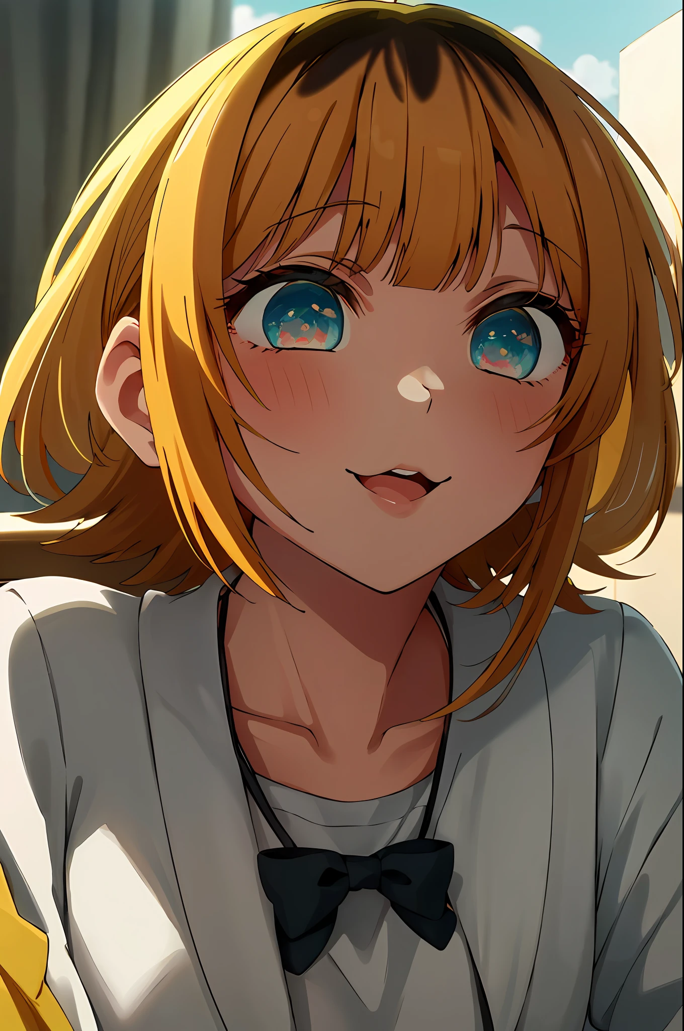 ((шедевр)), ((beste-Qualit)), cute-cute, (Wonderful), ((richly detailed)), 4K,beste-Qualit, (a beauti),animated cartoon、richly detailed, A high resolution,独奏、MEMcho,1girl