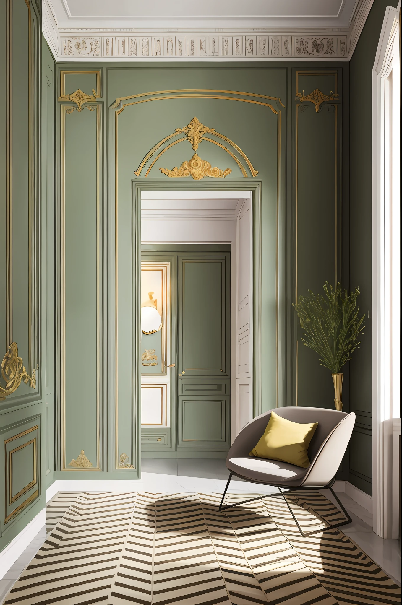 Home,Italian style,Art paint,Minimalist,liveroom
