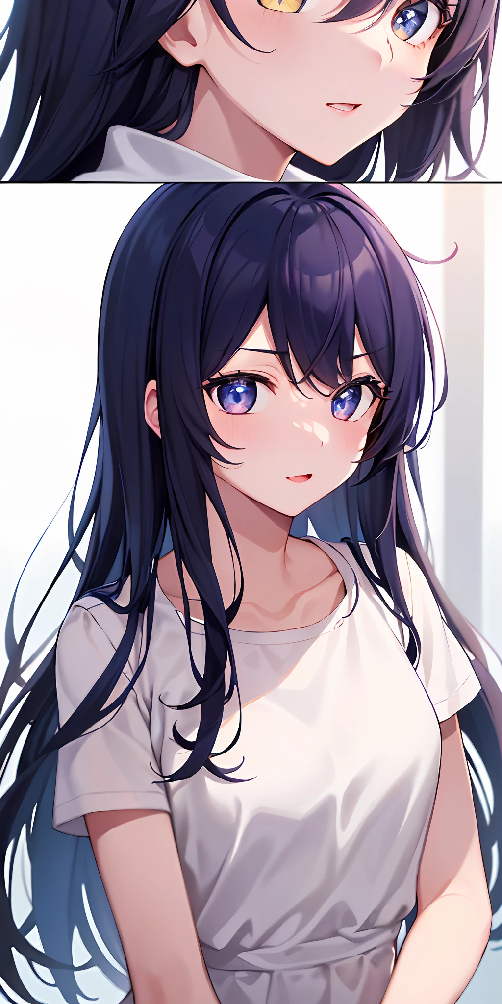 ((шедевр)), ((beste-Qualit)), cute-cute, (Wonderful), ((richly detailed)), 4K, beste-Qualit, (a beauti),animated cartoon、A high resolution,1girl in、Ai Hoshino