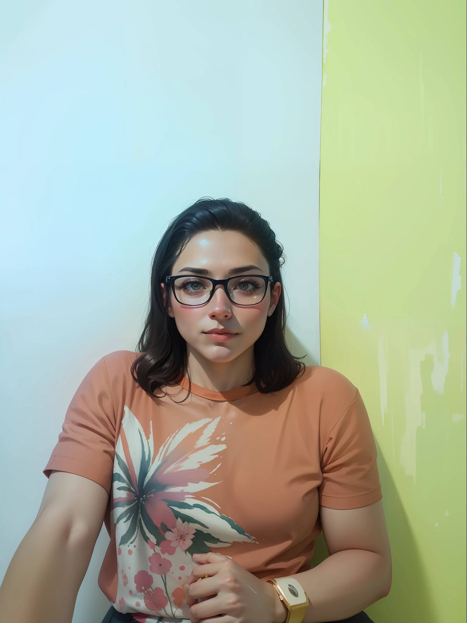 (Melhor qualidade) and create a watercolor frame in (retrato).