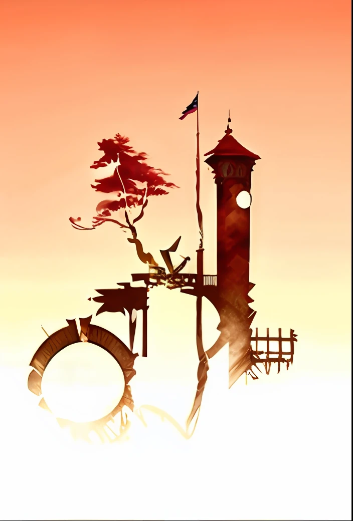 a close up of a clock tower with a clock on it, Directed by: Konrad Klapheck, Directed by: Kristian Kreković, Directed by: Andrei Kolkoutine, um medieval, Sepia, Directed by: Kristin Nelson, Letras de estilo, Sigil, inspirado em Zsolt Bodoni, Directed by: Konrad Krzyzanowski, Directed by: Nicholas Marsicano