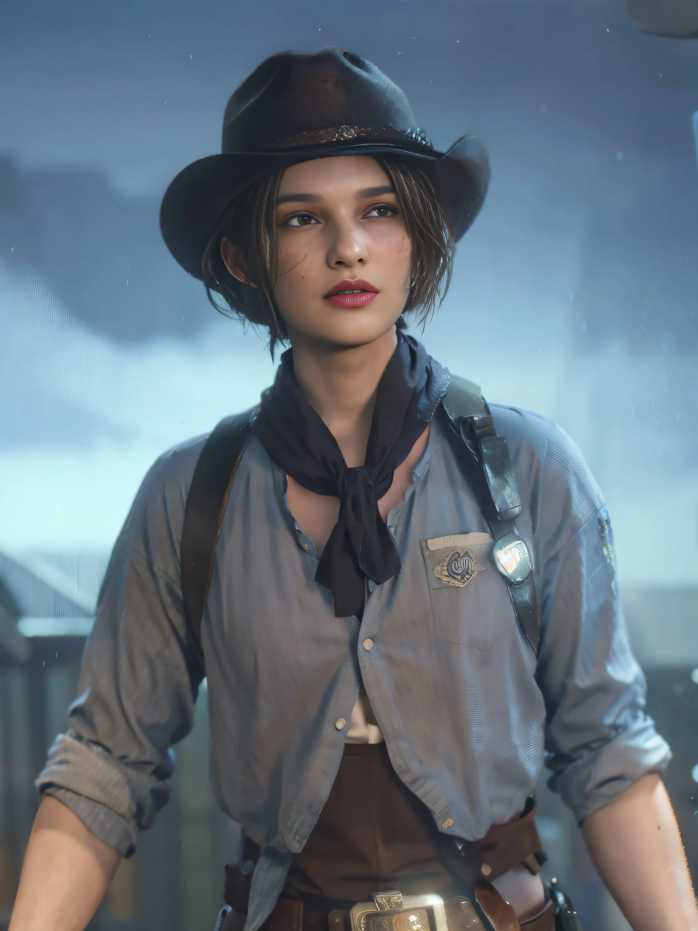 There was a woman in a cowboy hat, Be red in the《Red Dead Redemption：Redemption 2》curly, inspired by Lydia Field Emmet, heroines, Be red in the《Red Dead Redemption》In Indemnity 2, red dead redemption2, red dead redemption2, Female protagonist 👀 :8, [ red dead ], Arthur Morgan, rdr 2 mod, inspired by Thomas Millie Dow