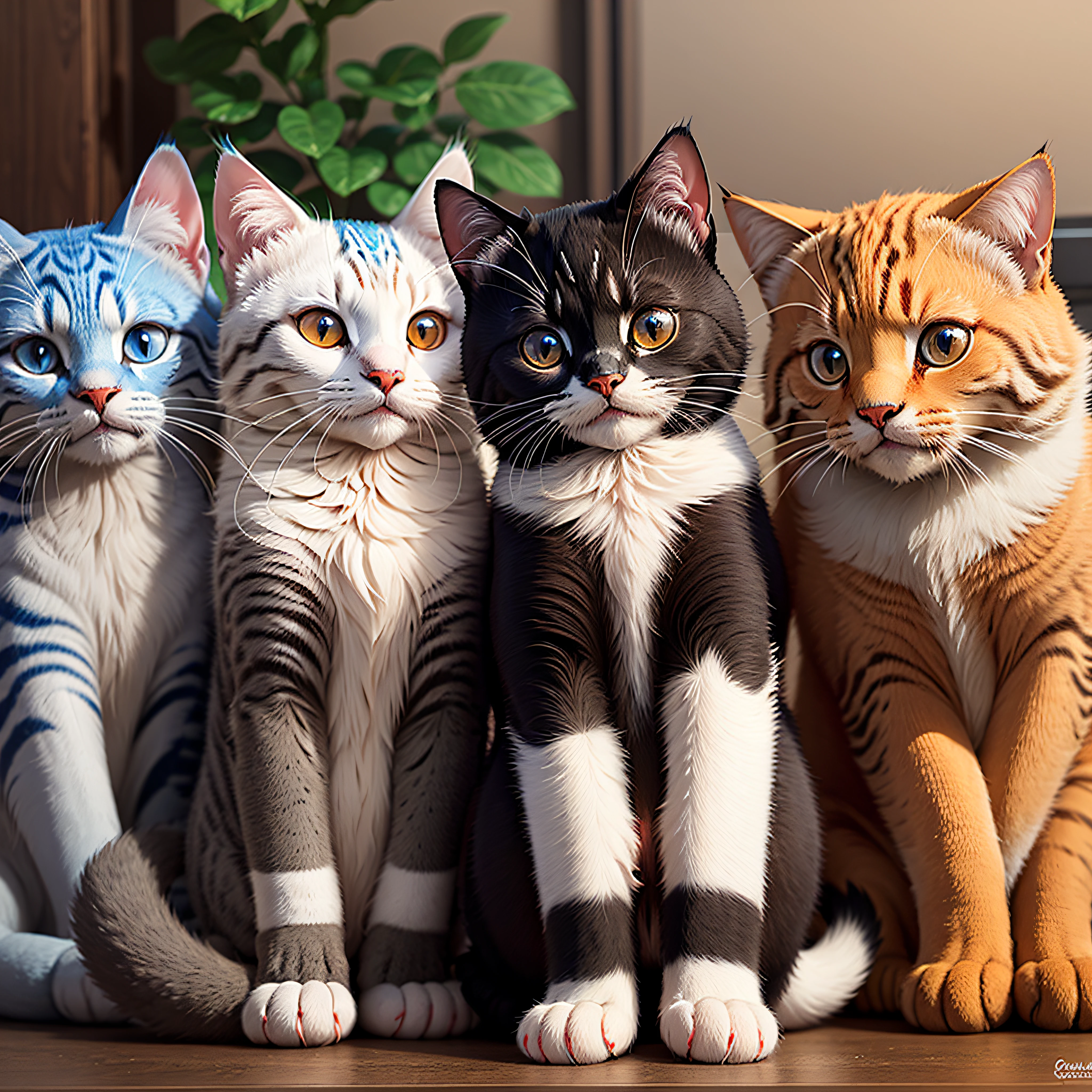 gatos hermosos