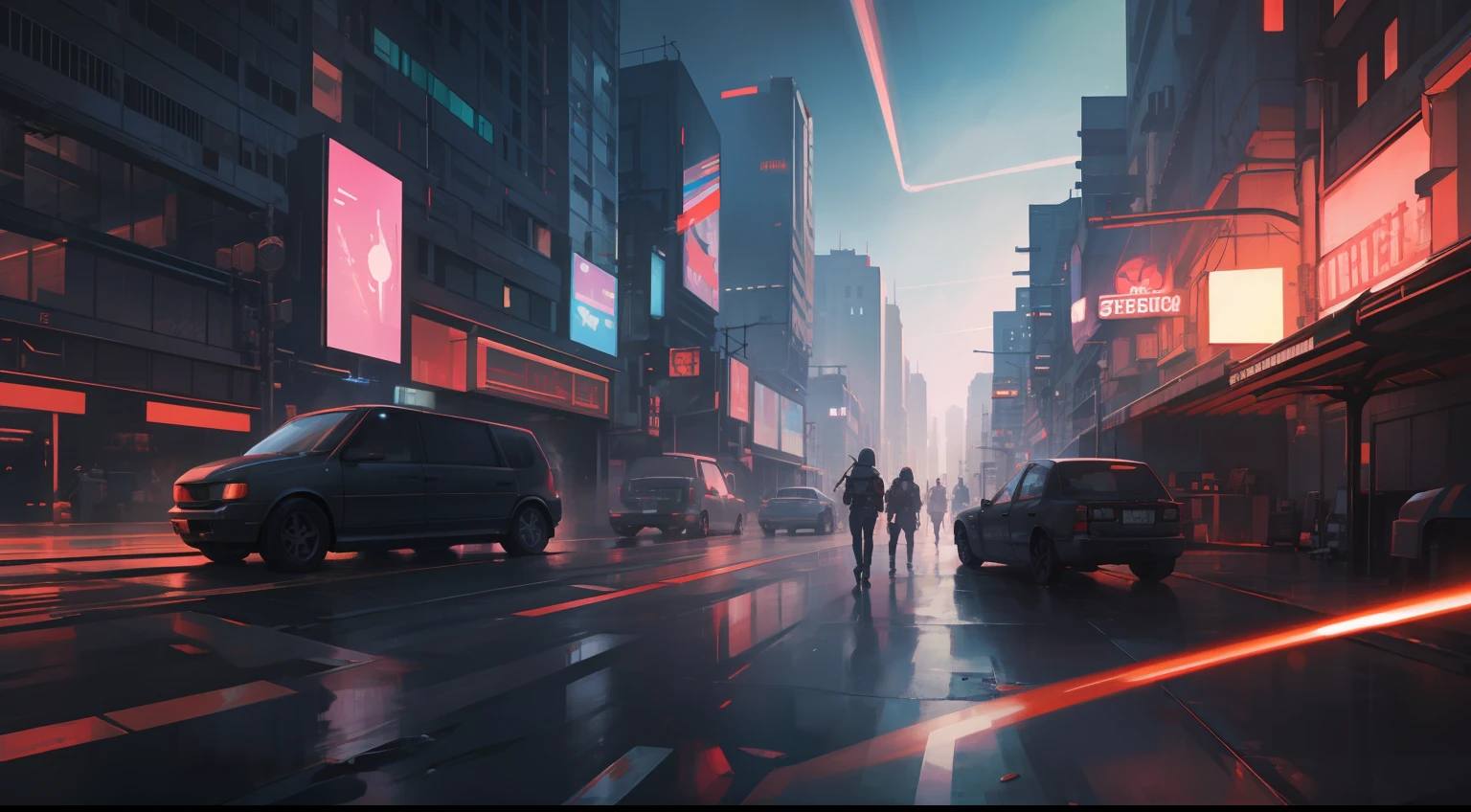 Cyberpunk, space dust