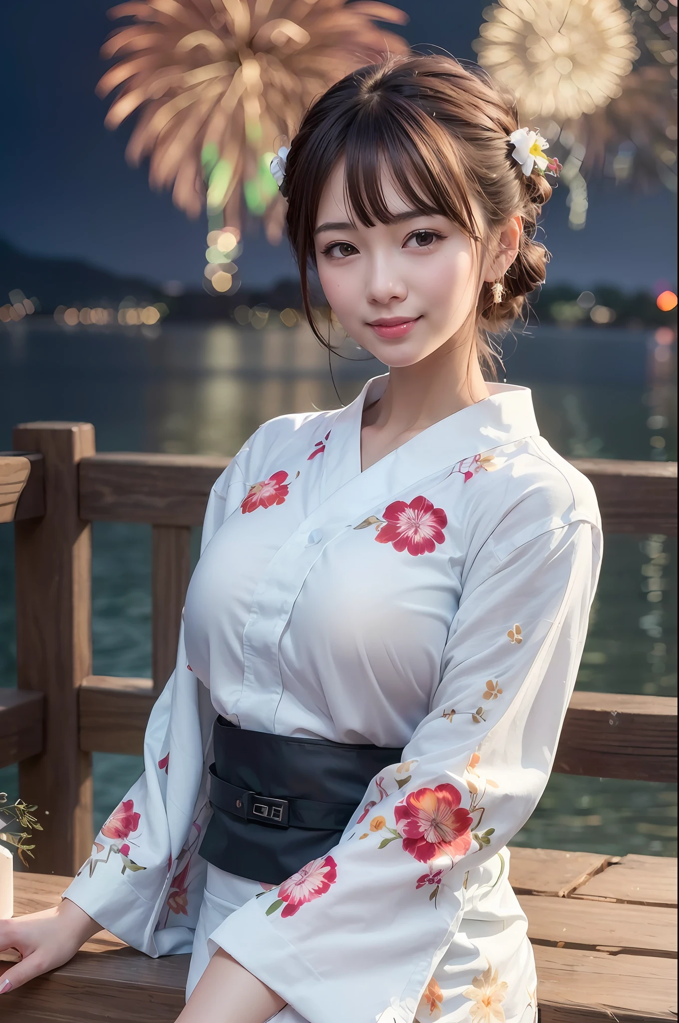 araffe asian woman in kimono sitting on a wooden bench, classy yukata clothing, japanese clothes, white hanfu, yukata clothing, japanese model, sakimichan hdri, shinsui ito, japaneese style, japanese kimono, beautiful japanese girls face, japanese style, with acient chinese clothes, traditional chinese clothing, masterpiece, superdeformed, (((full body:1.3))), ultra high res, RAW photo, masterpiece, ultra detailed, 8k, full detailed hair, highres, best quality, ultra high res, ultra detailed face and eyes, (((photorealistic:1.4))), looking at viewer, (((smiling:1.5))), cute, (((large breast:1.8))), (((ray tracing:1.4))), ((((long legs:1.4)))), Best quality , masterpiece, large hip, Fully facial detailed, beautiful, ((very detailed of hair )) , (((26 years old:1.2))), thin lips, big eyes, highres, seducing, blue eyes , slim waist, 8k:1.2, 16k:1.2, highres,
karol bak uhd, inspired by hajime sorayama,