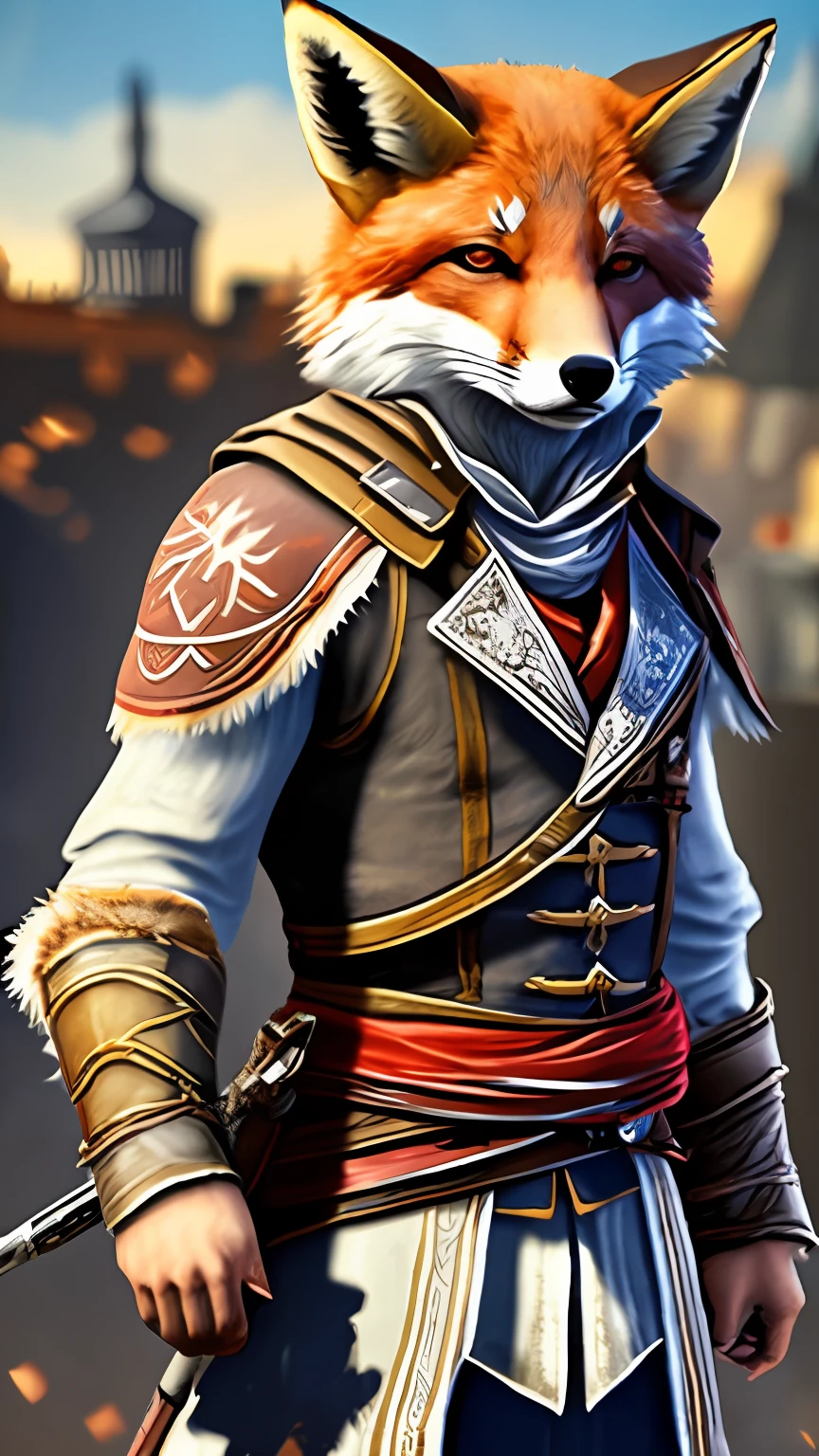 a fox  in Assassin's Creed Valhalla: The Siege of Paris  --imagine --auto --s2