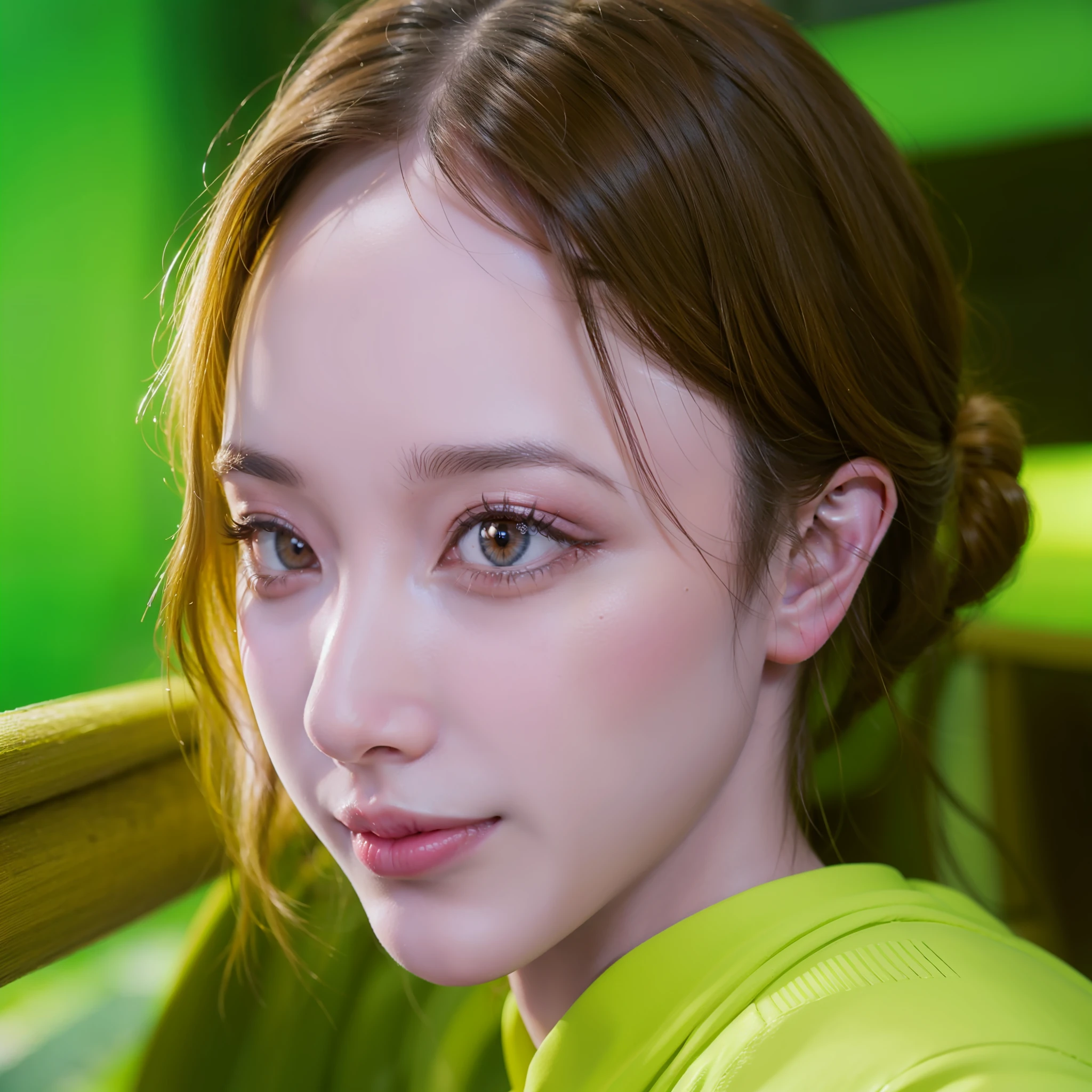 8K, Best Quality, Masterpiece, Ultra High Resolution, (Realism: 1.4), Original Photo, (Realistic Skin Texture: 1.3), (Film Grain: 1.3), (Selfie Angle)