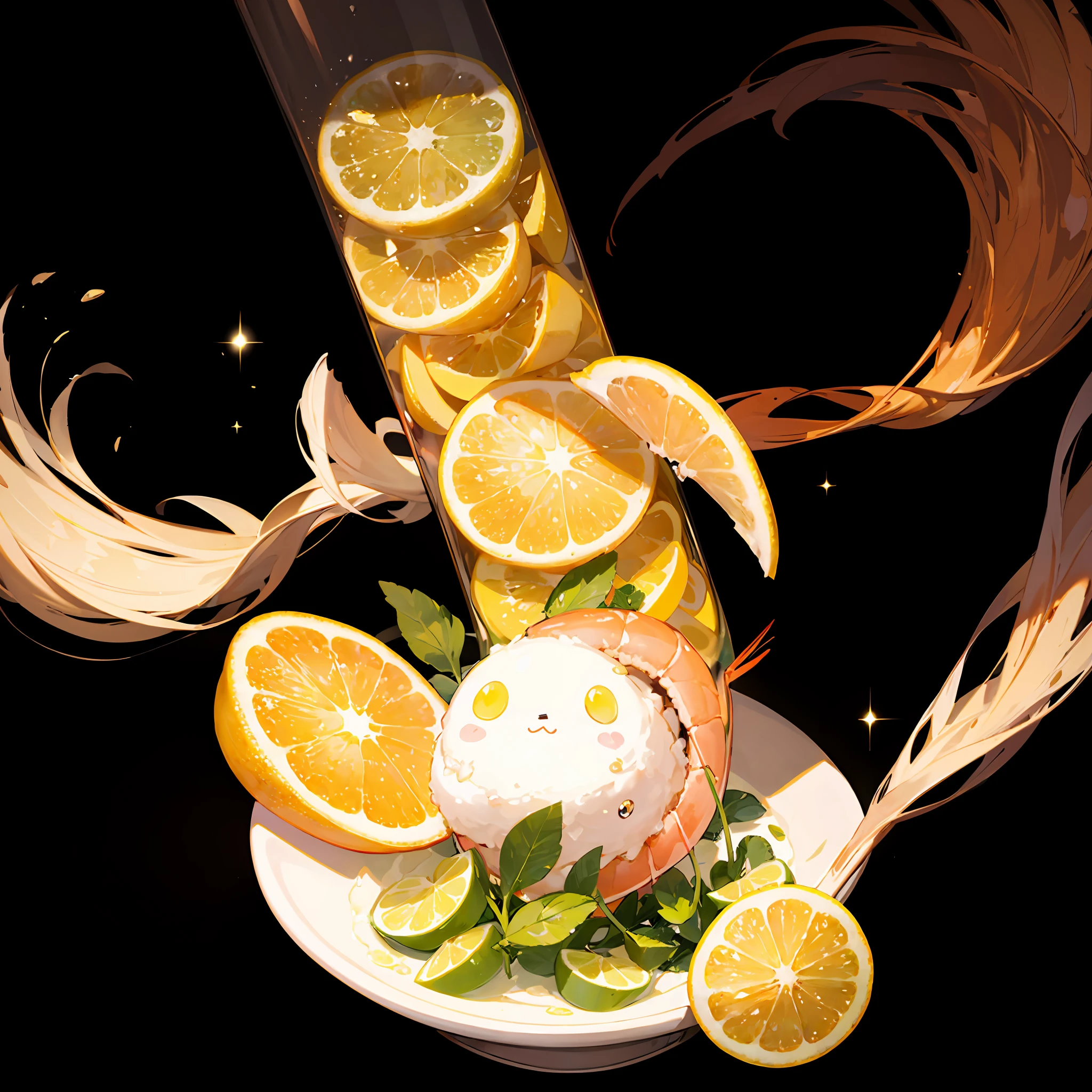 lemons,Shrimp