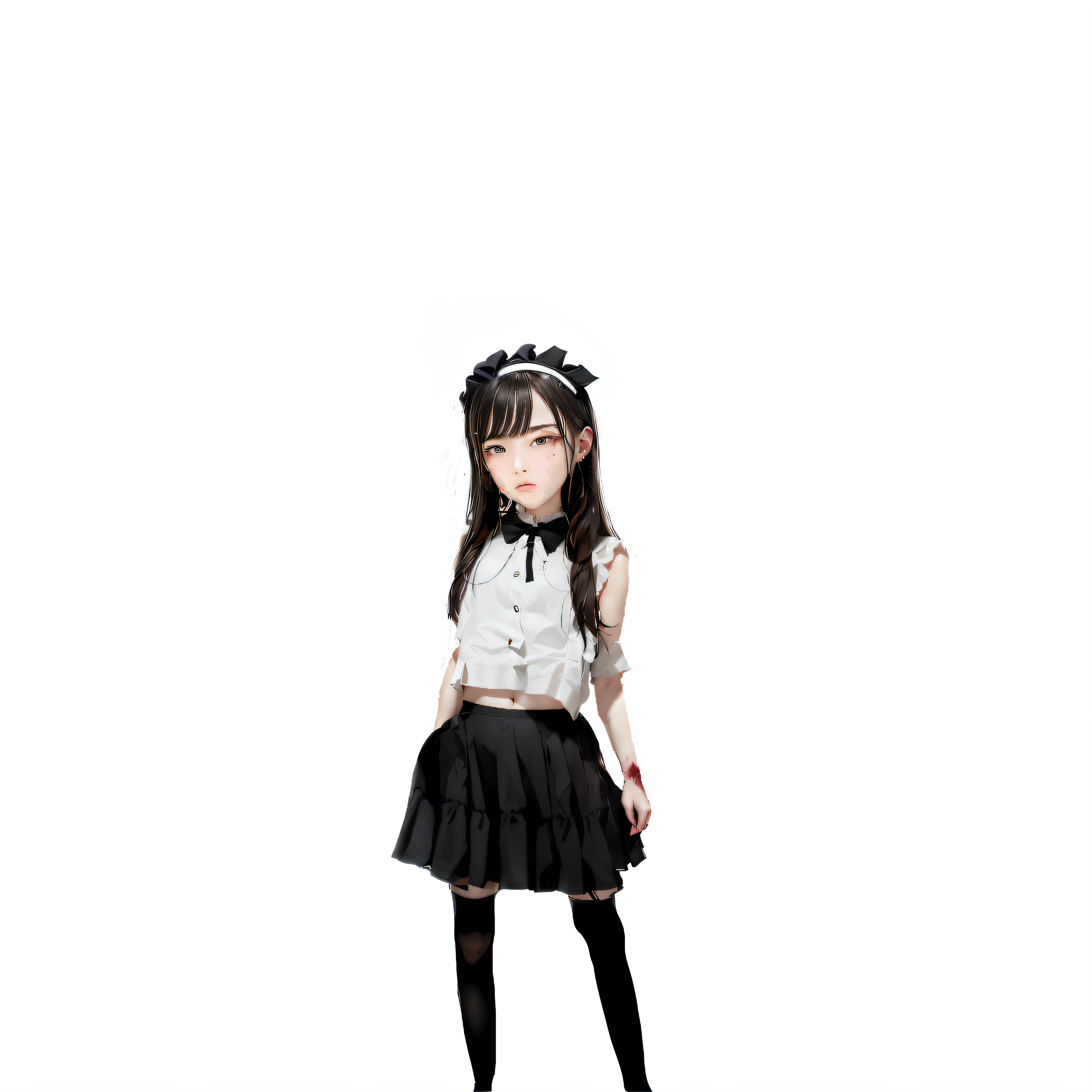 White Maid Hair Band --auto
