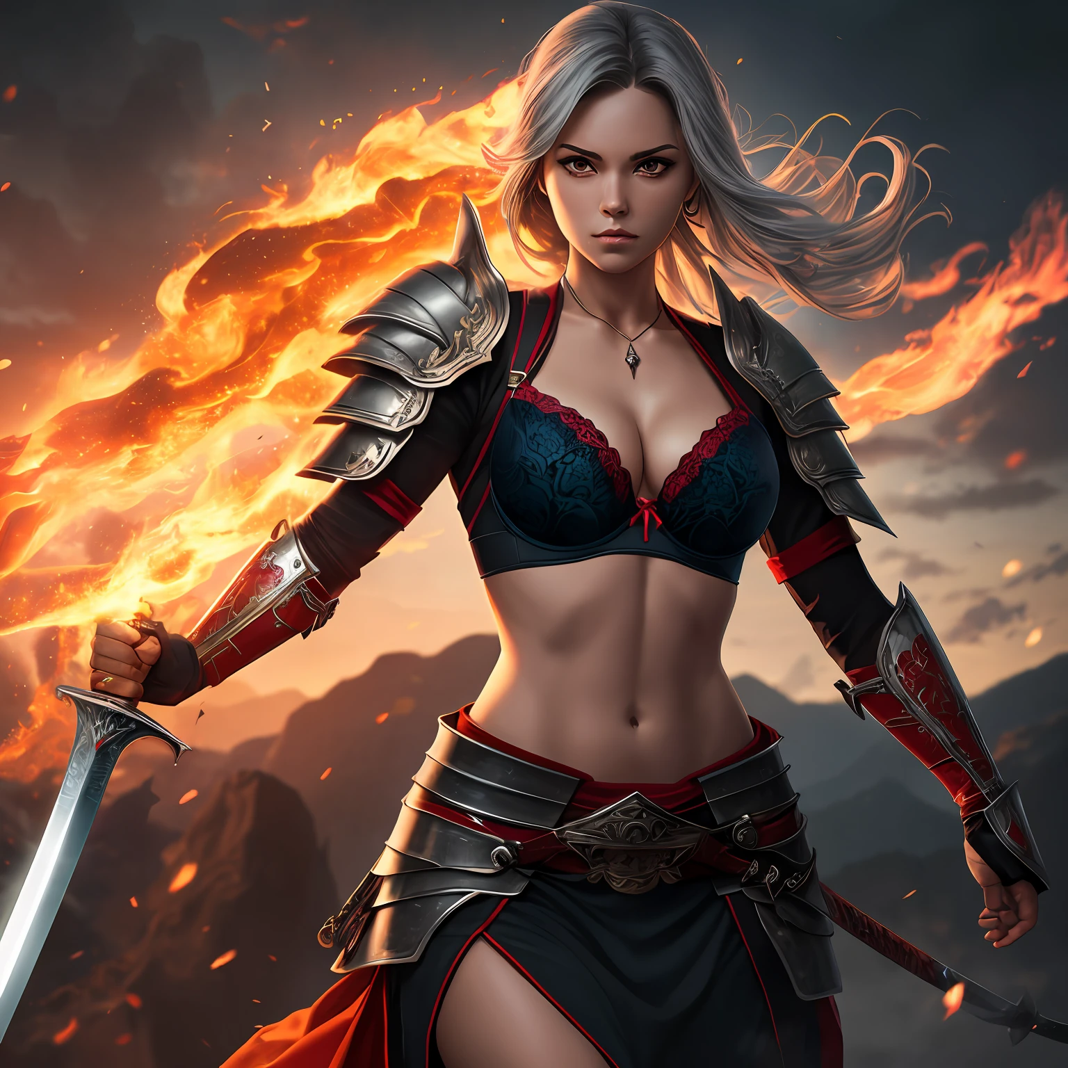 fix the sword posture