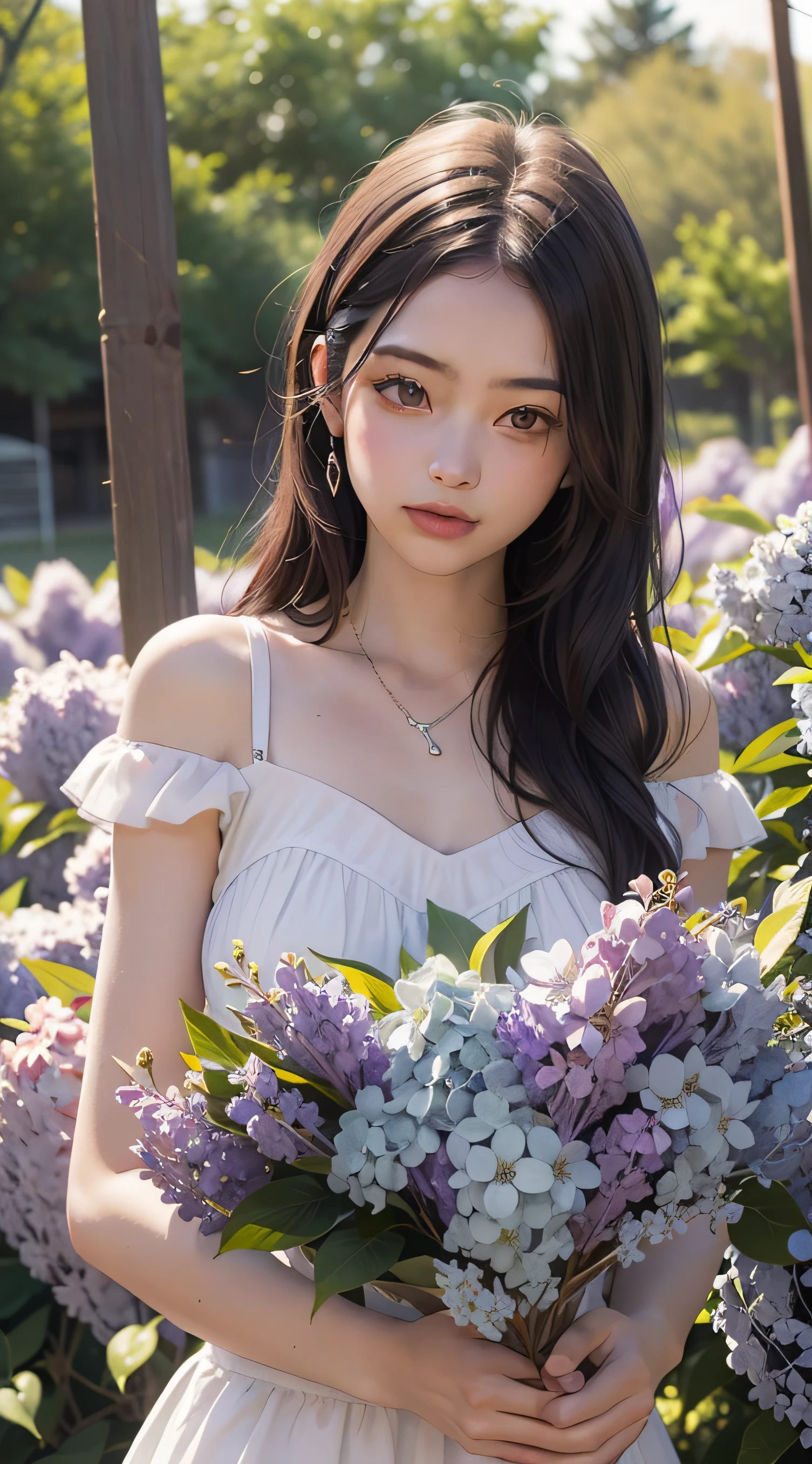 You say you love lilacs the most,Because your name is it
