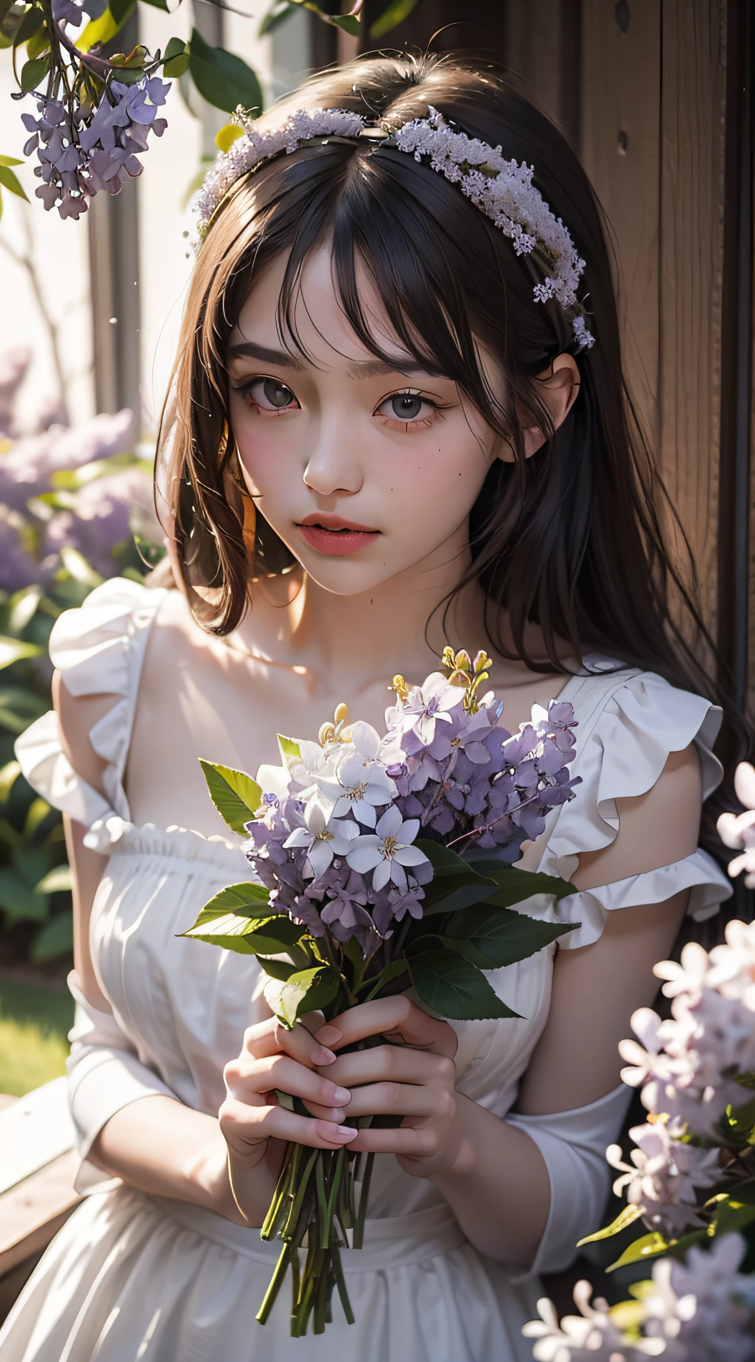 You say you love lilacs the most，Because your name is it