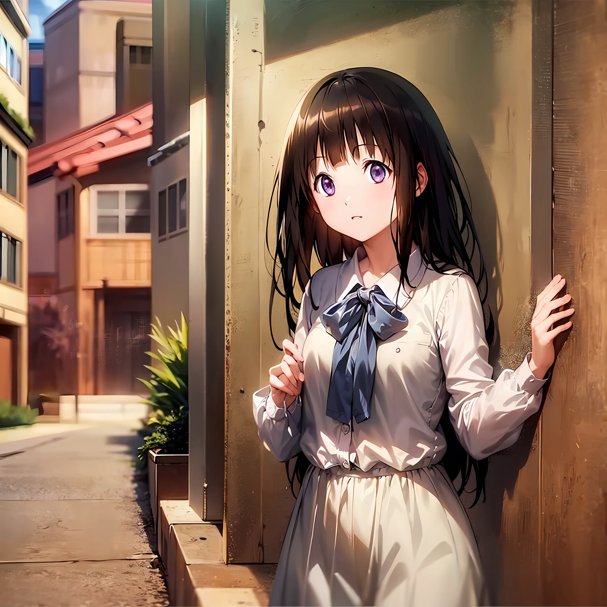 ((masterpiece,best quality)), Hyouka Chitanda anime