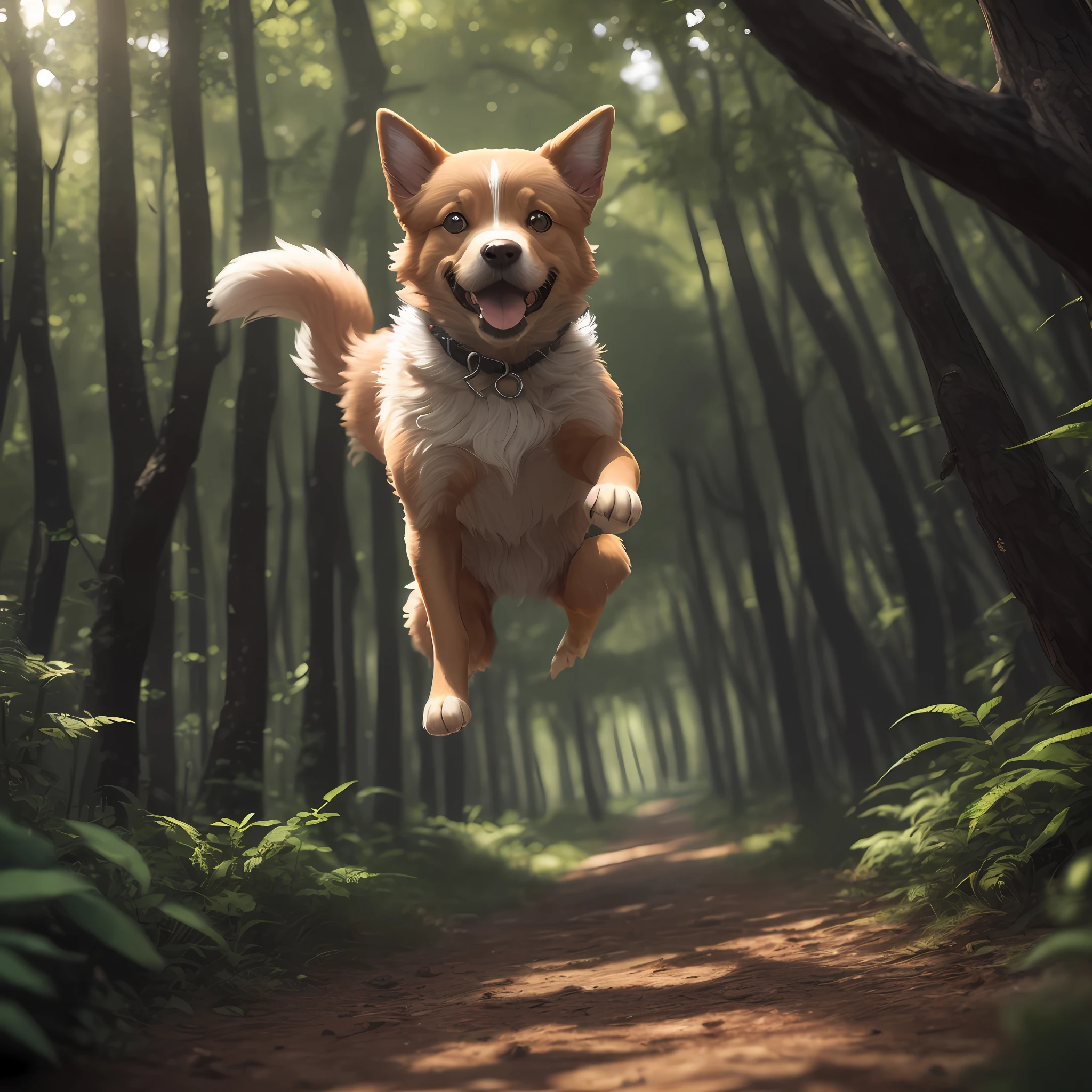 The hind legs are also produced naturally