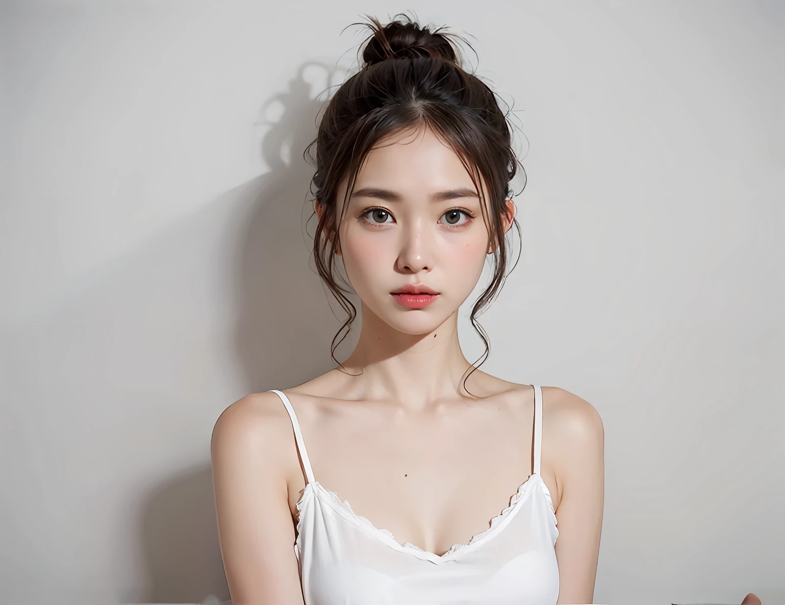 Natural and big eyes
