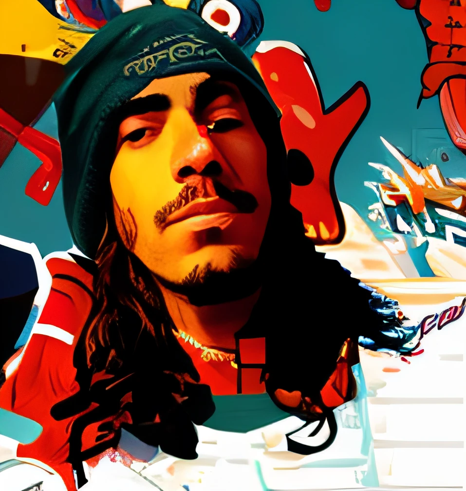 Homem de cabelo comprido e gorro ao posar para uma foto, tiradas em meados dos anos 2000, inspirado em Jesse Richards, mateus 9 5, tiradas no final dos anos 2000, inspirado em Jeremy Henderson, Deiv Calviz, Msxotto, tiradas nos anos 2000, Zack da Rocha