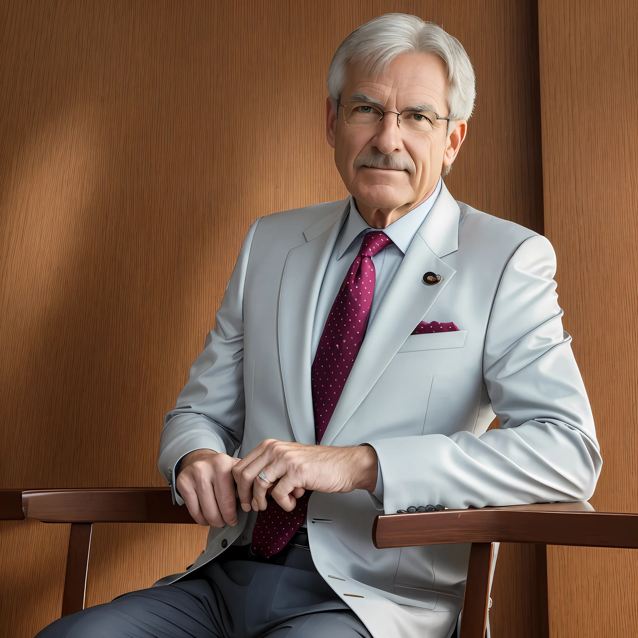 Photo of professor Kim Emerson, 50 years, successful appearance, white skin, air of seriousness, wearing suit and tie, best quality, rim lighting, highly detailed skin, 8k uhd, dslr, high quality, high resolution, 4k, 8k --auto --s2