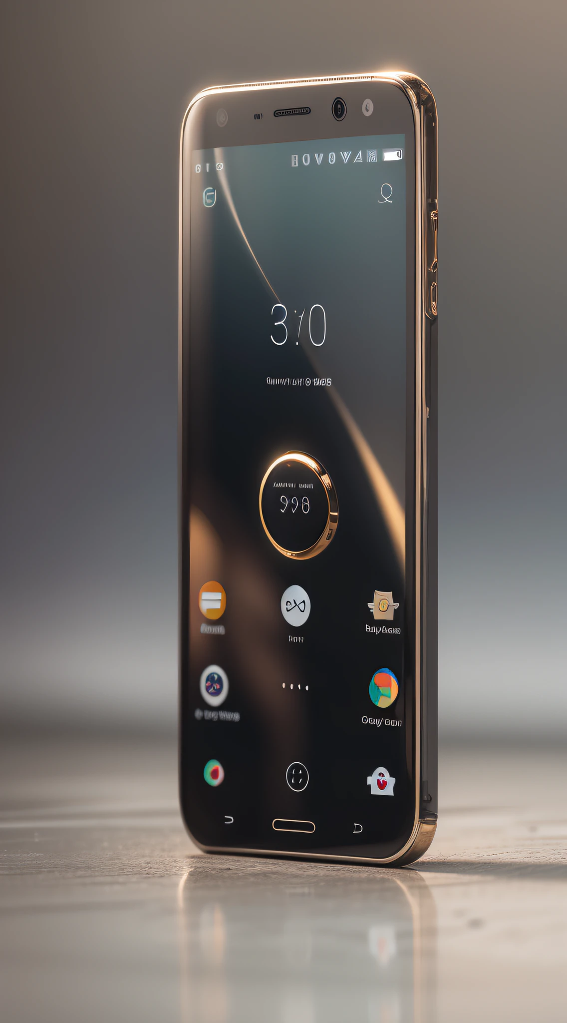 Qualidade superior, elegante e luxuoso telefone celular, com uma tela brilhante e cores vibrantes, leve e fino, with advanced features and an intuitive user interface. Show off your sophistication with this luxury mobile phone.