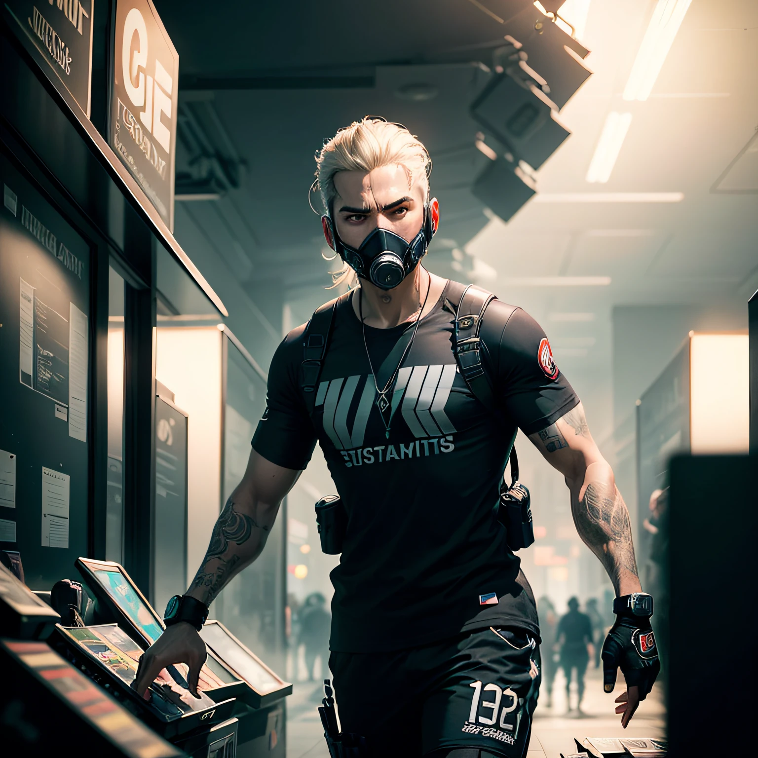 Dive into the vibrant world of Counter-Strike with this captivating t-shirt design! Showcase your love for the game with a fusion of artistic elements that blend seamlessly with the essence of CSGO.
Prominent features:
Iconic Weapons: Incorporate the distinct silhouettes of classic CSGO weapons like the AK-47, AWP, M4A4, and Desert Eagle, creatively arranged in an eye-catching composition.
Explosive Action: Capture the adrenaline-fueled moments of gameplay by including dynamic explosions, smoke grenades, and bullet tracers that add an intense and electrifying atmosphere to the design.
Team Spirit: Showcase the emblematic logos of popular CSGO teams or a montage of characters from the game, symbolizing the competitive spirit and camaraderie shared by players worldwide.
Map-inspired Elements: Integrate elements inspired by iconic CSGO maps, such as graffiti tags, bomb sites, or strategic locations, to infuse the design with an authentic and recognizable touch.
Colorful Palette: Utilize a vibrant color palette that reflects the visual richness of Counter-Strike, including a mix of bold shades and gradients to bring depth and energy to the design.
Whether you're a dedicated CSGO player or simply admire the game's artistry, this t-shirt design merges the excitement of gaming with artistic creativity, making it a must-have for every Counter-Strike enthusiast. Wear it proudly and let your passion for CSGO shine! --auto
