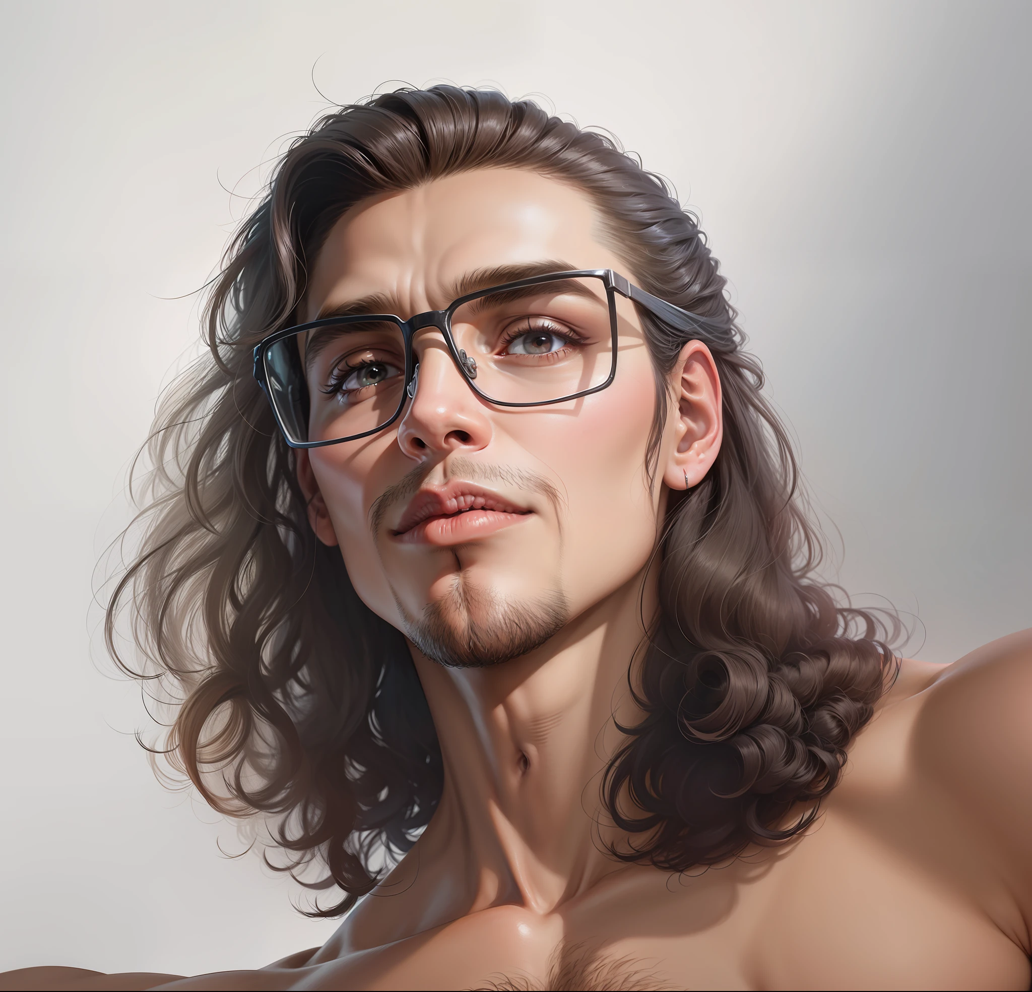 Homem com vestimenta de trabalho terno e gravata.