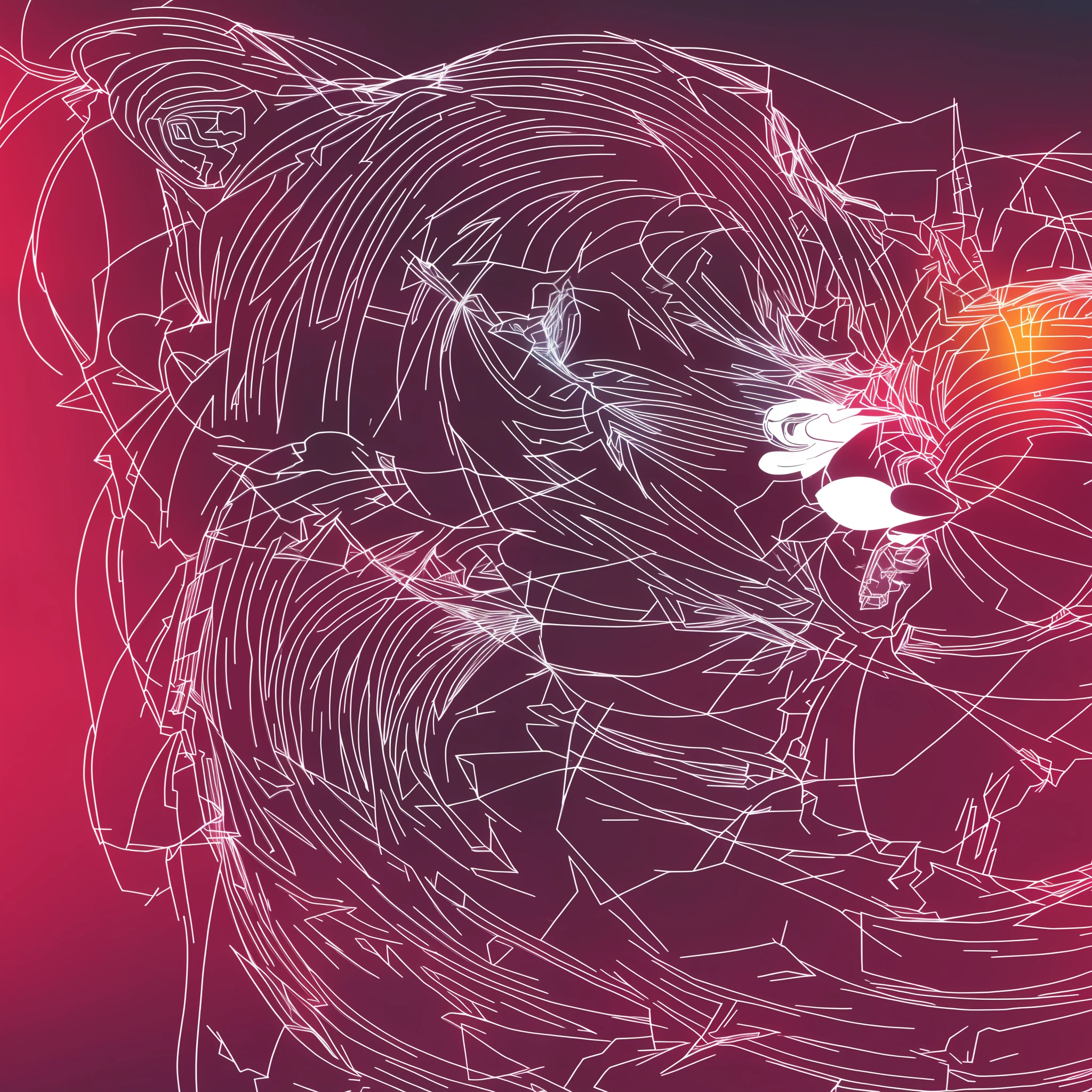 a close up of a person with a cat head and a gun, in illustration style digital, ImagineFX, Estilo de arte cyberpunk, no estilo cyberpunk, Imagine FX, Estilo de Arte Synthwave, Estilo de Arte Synthwave ]!!, digital concept art illustration, Estilo de arte cyberpunk, Art Deco de uma mulher espacial, an anthropomorphic cyberpunk fox, Estilo de arte futurista