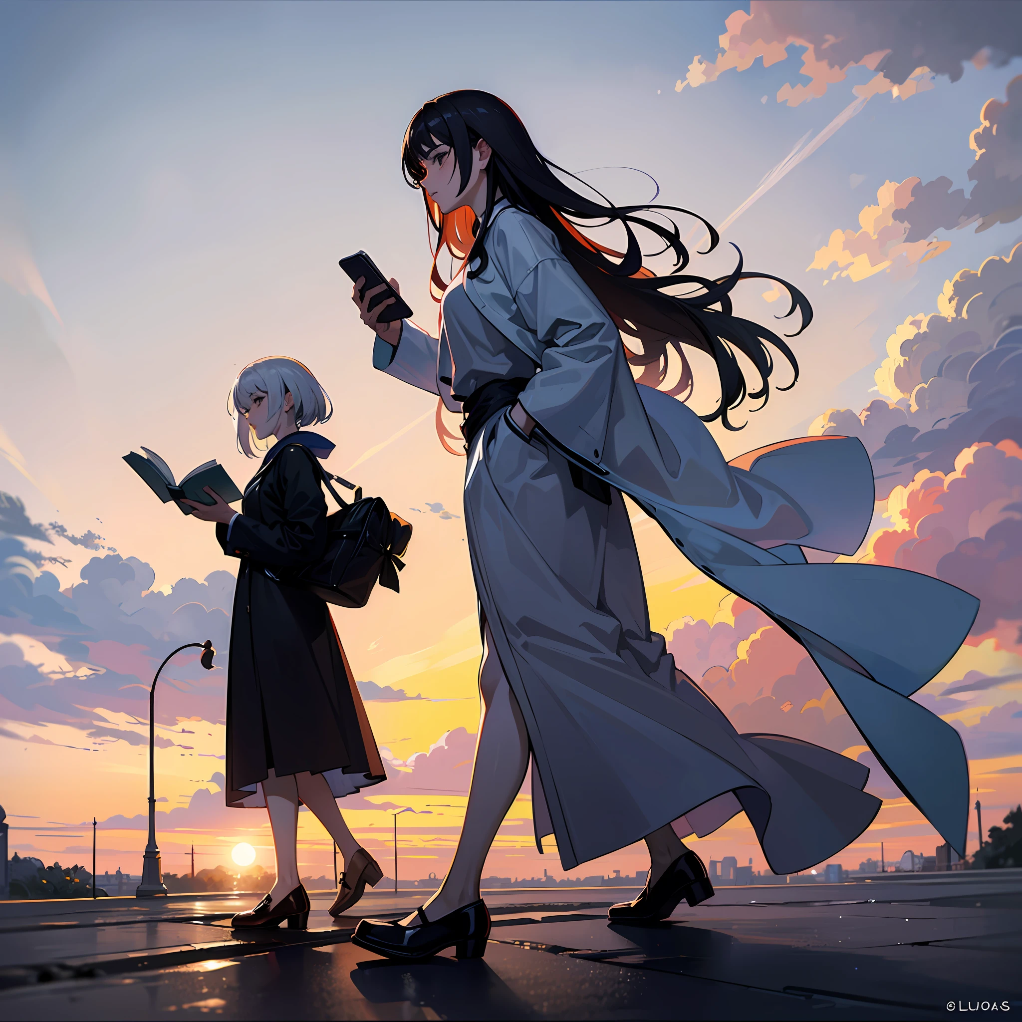 ((Vista matutina , luz realista, melhor qualidade, 8k, obra-prima: 1.3)), garoto estilo anime, cabelos longos( cor :ruivo cacheado),  pele morena, olhos castanhos mel, sentado de frente a uma cafeteria, contemplando uma rua pouco movimentada em Paris, reading a book and drinking tea, roupas despojadas, com um fone de ouvidos, light rains and overcast skies, --auto