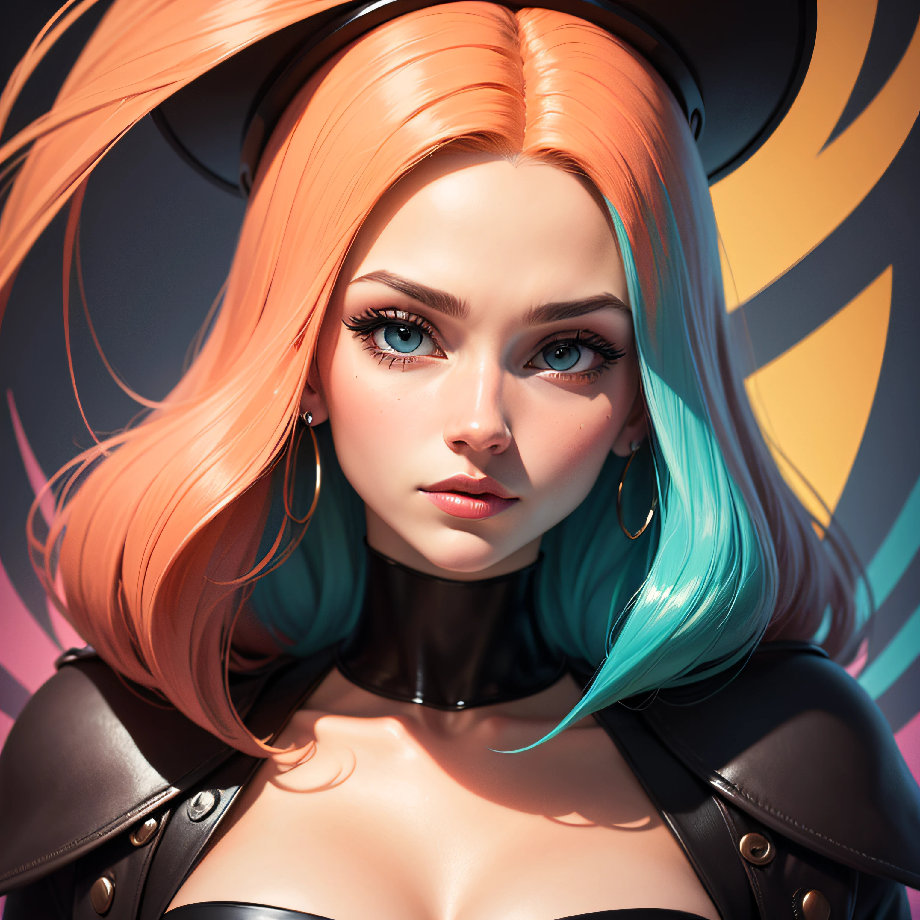 Cartoonized/Artistic Style
Stylized portrait with bold colors and exaggerated features --auto