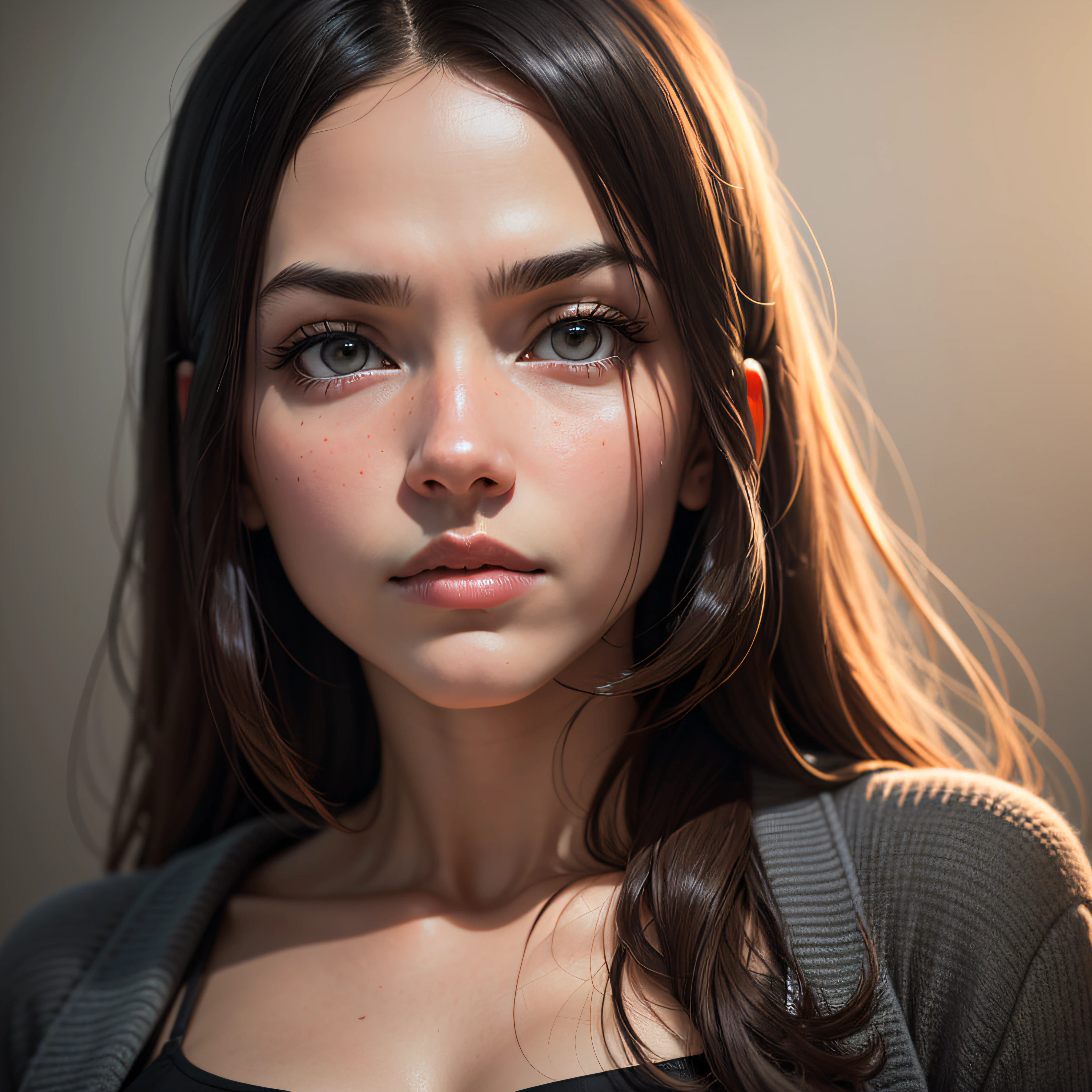 Low-angle portrait for a powerful and confident look --auto