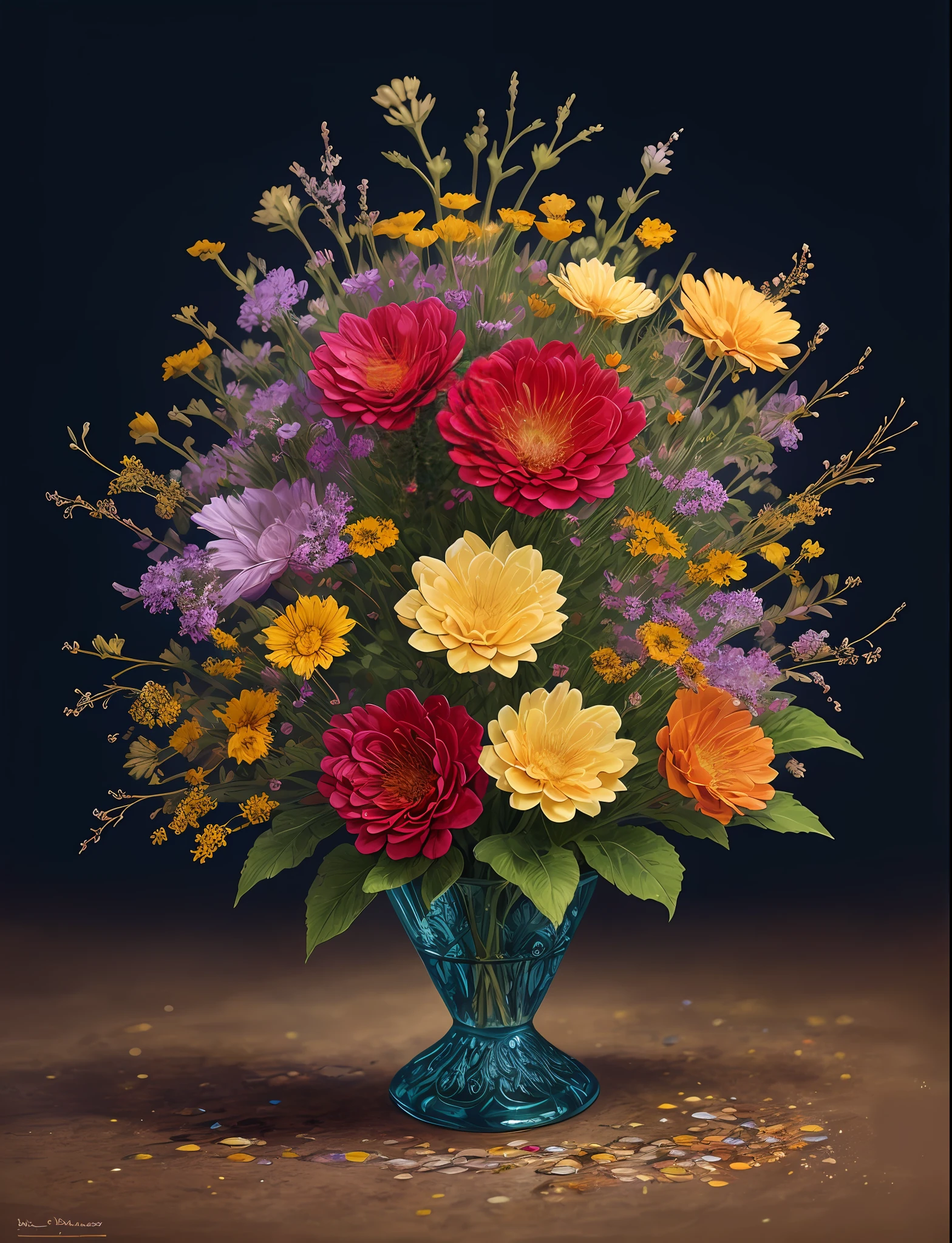 art by Mandy Disher, digital art, 8k, Jean-Baptiste Monge style, bright, beautiful, splash, Glittering, cute and adorable, filigree, rim lighting, lights, extremely, magic, surreal, fantasy, digital art, wlop, artgerm and james jean