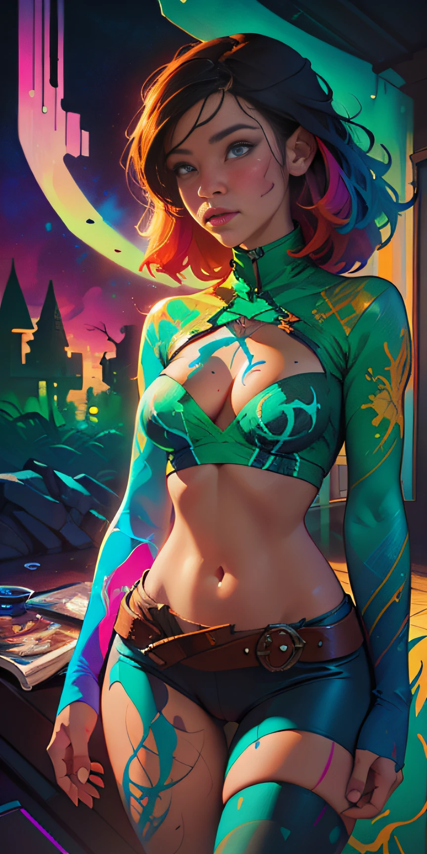 a gorgeous girl standing on sand wind in the hair, full length body shot,(((ultra warm bright pastel colors))), orange pink white colors, sharp focus, lut, ultra insane high resolution intricate textures, texture indentation, (((((Charlie Bowater, art by Alena Aenami, art by Albert Bierstadt, art by Carne Griffiths))))), luminism, light placement art, octane render, ultra intricately detailed, ultra maximalism, romanticism