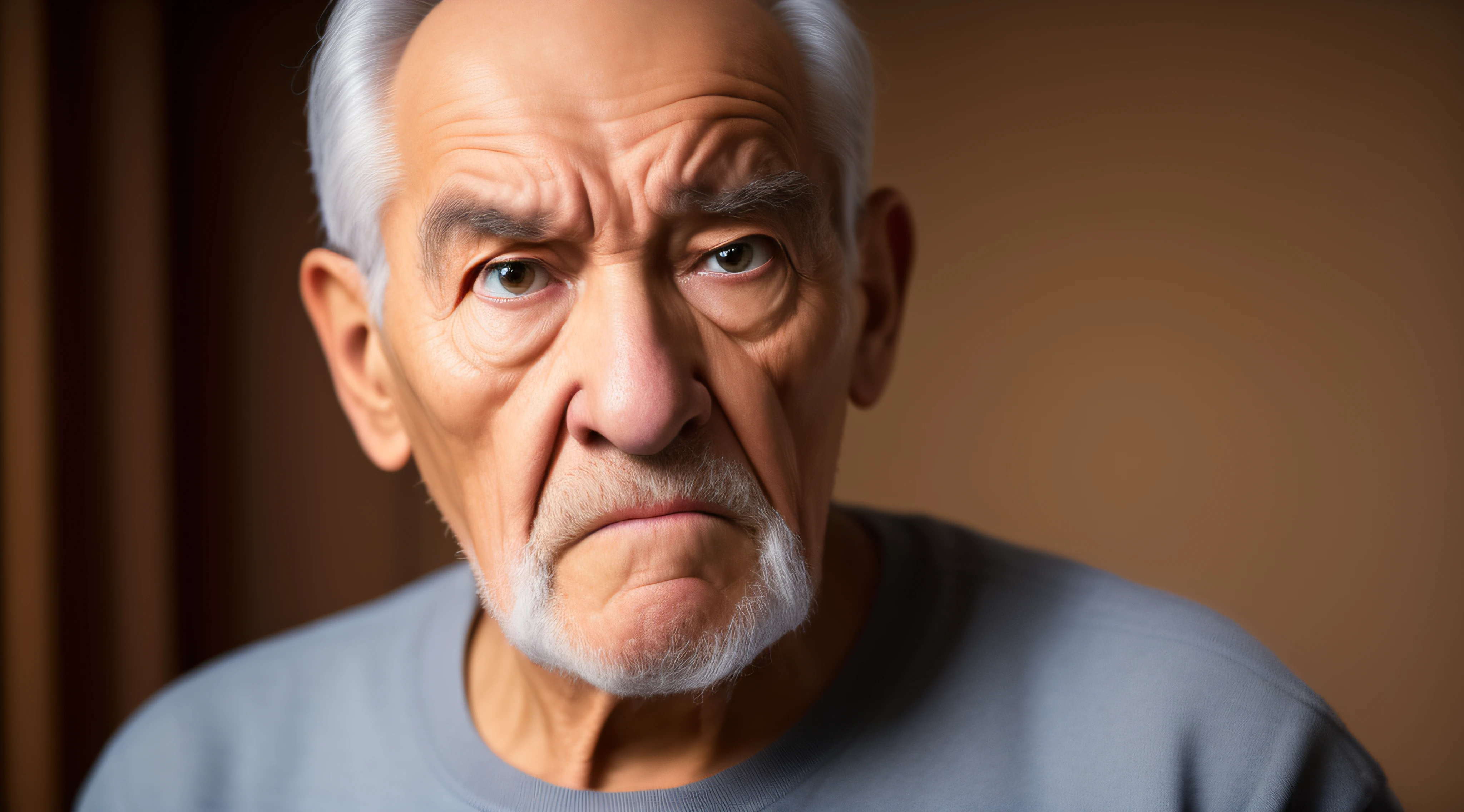 angry old man
