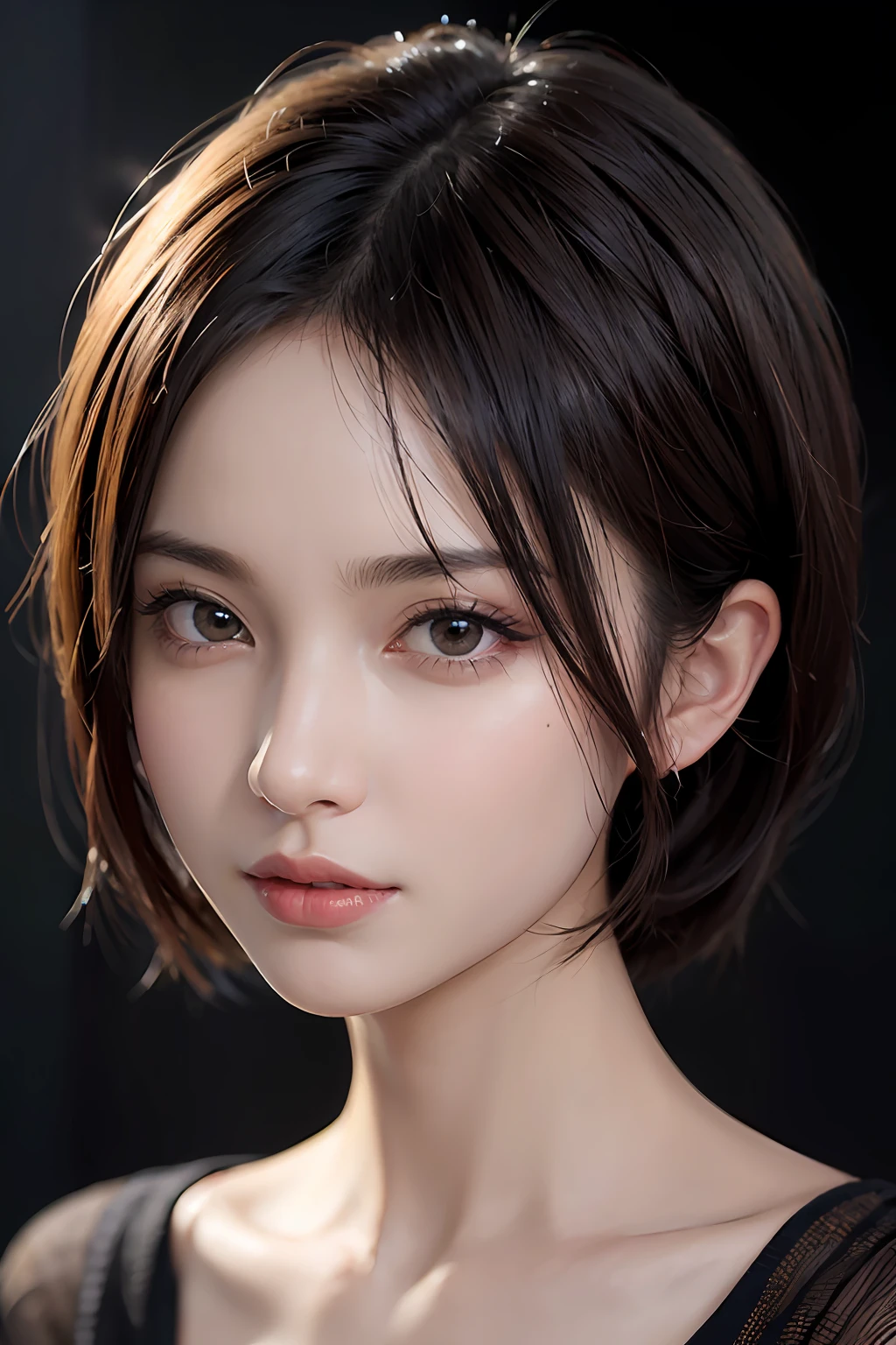 (supermarket:1), afternoon, doctor gown, light brown fringe short hair, light brown eyes, 1girl, innocent, (photorealistic), (intricate details:1.2),(masterpiece, :1.3),(best quality:1.4), (ultra highres:1.2), ultra high res, (detailed eyes), (detailed facial features), HDR, 8k resolution, (lens flare:0.7), turn around, busy on examine report, face viwer, drshe