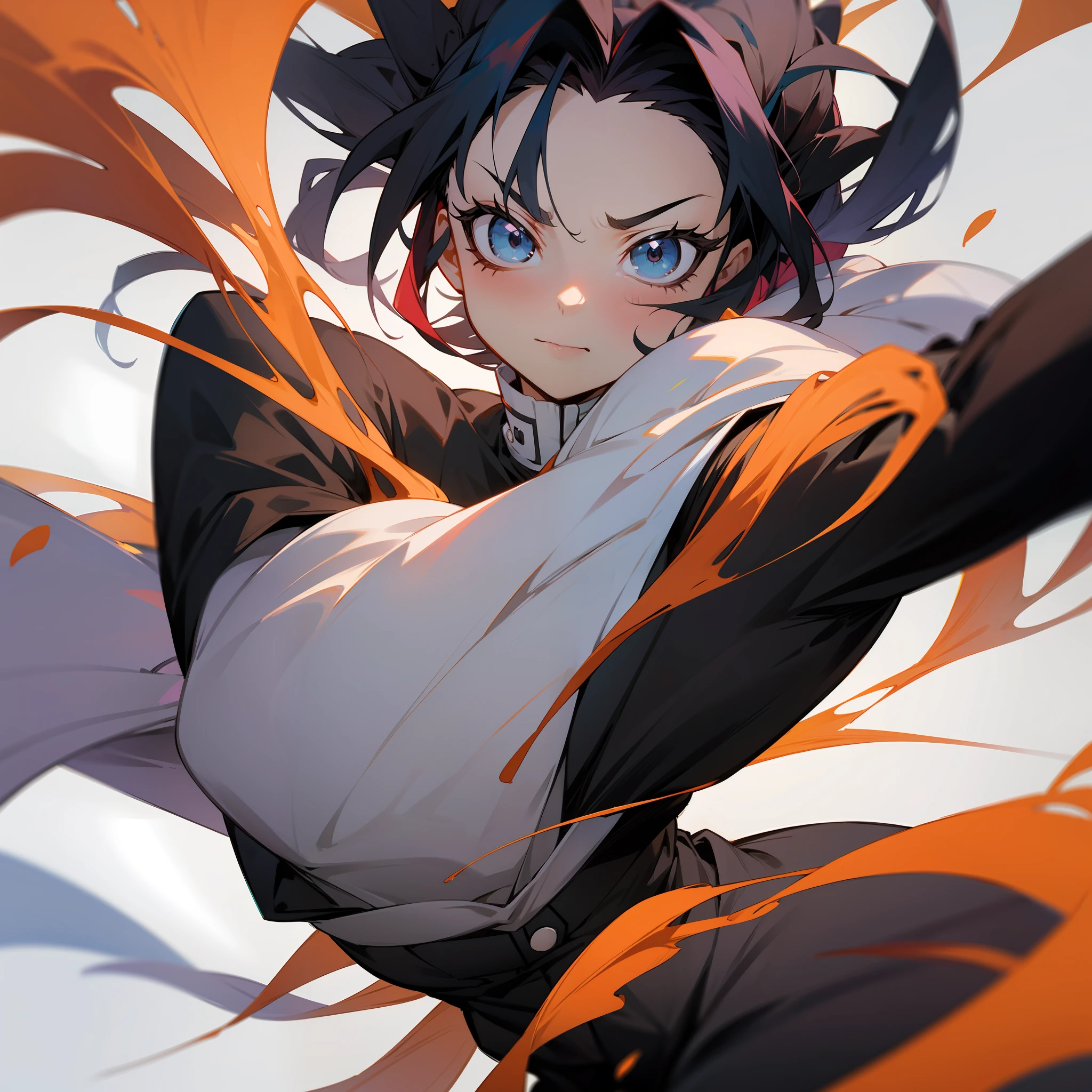 Asher ômega Striker, anime, somente, Kimetsu no Yaiba version,