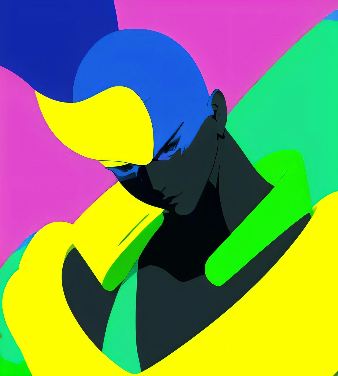 An image which uses bold shapes, amazing, (masterpiece:1.3), beautiful, attractive, masterpiece , low saturation, kind, enduring, cultured, grounded, striking, colorful, final fantasy