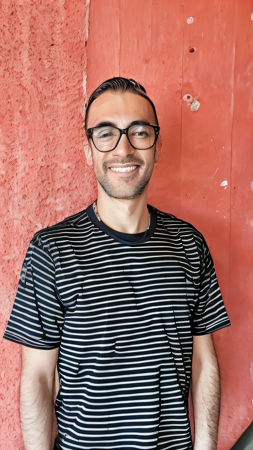 smiling man in black shirt and glasses standing in front of orange wall, Thierry Doizon, Federico Pelat, stefano brunesci, Miguel Iglesias, Pablo Dominguez, Alexandre Bourlet, marco bucci, Vincent Maréchal, Stefano Tamburini placeholder image, emanuele dascanio, Alexandre Ferra, icaro carvalho, david rios ferreira