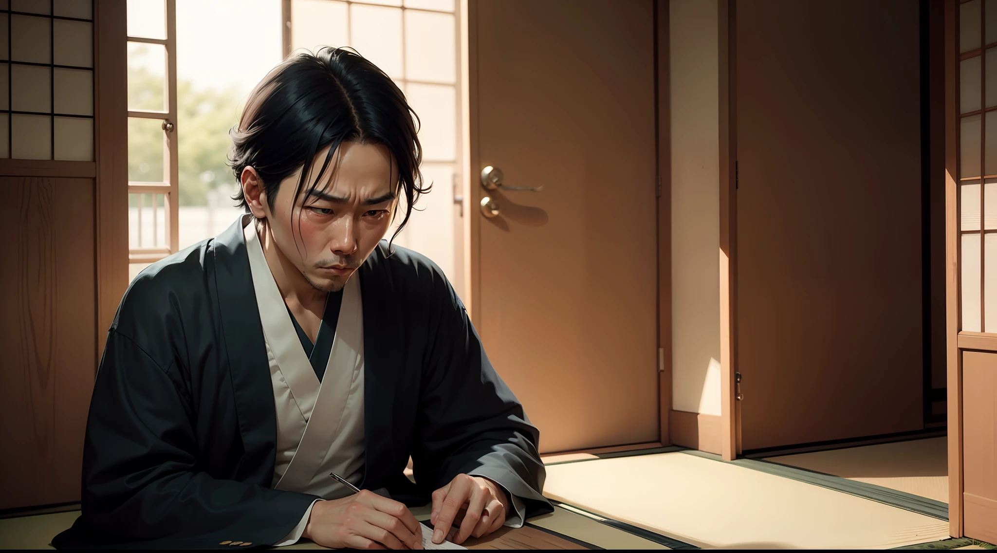 sad japanese man --auto