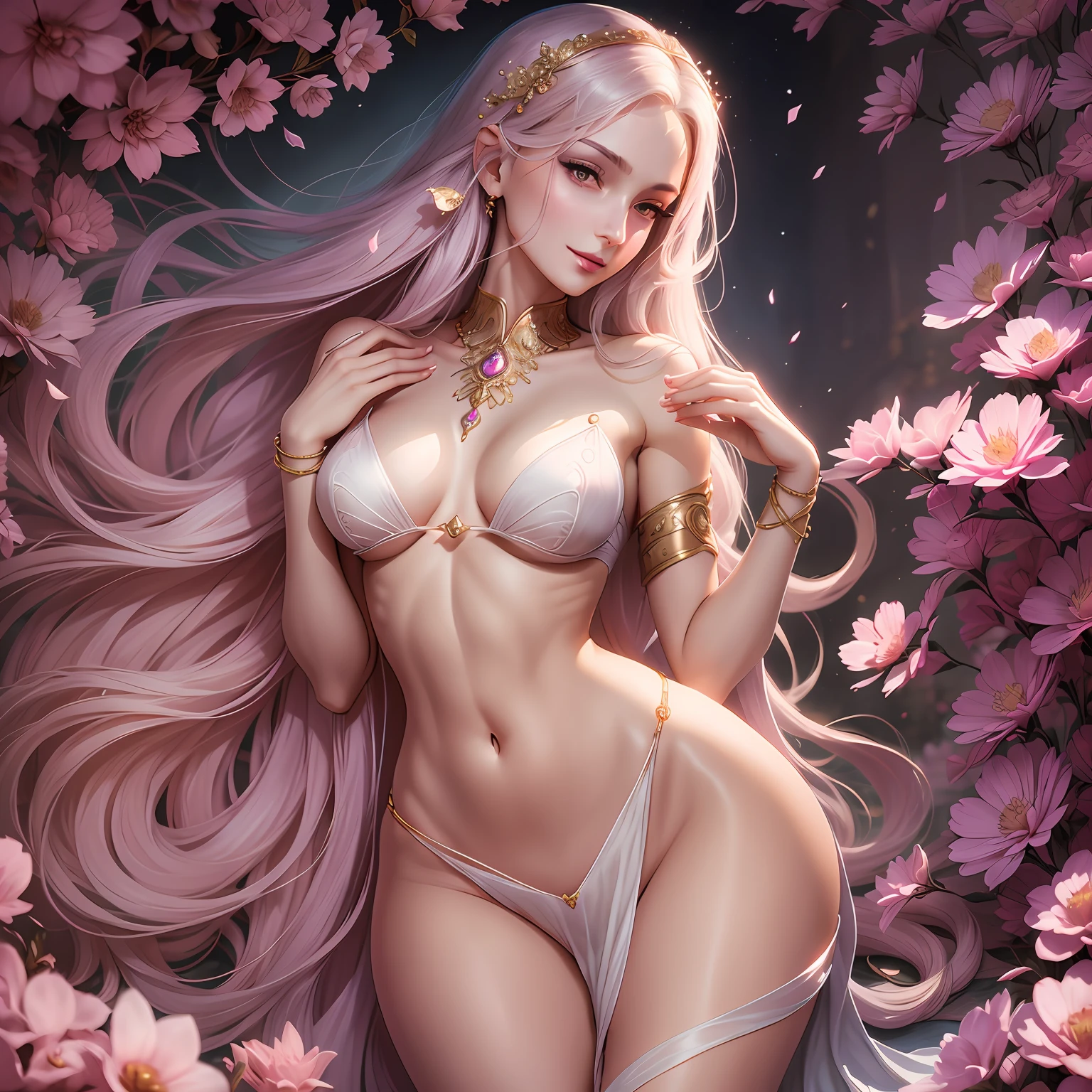 mulher ???? em lingerie branca posando na frente da janela, Arte no estilo de Guweiz, [ Arte digital 4K ]!!, wlop pele brilhante, arte cg anime suave, corpo perfeito sombreado realista, thicc, Obra-prima de Guweiz, fanart melhor artstation, arte wlop, Guweiz, loish e wlop --auto