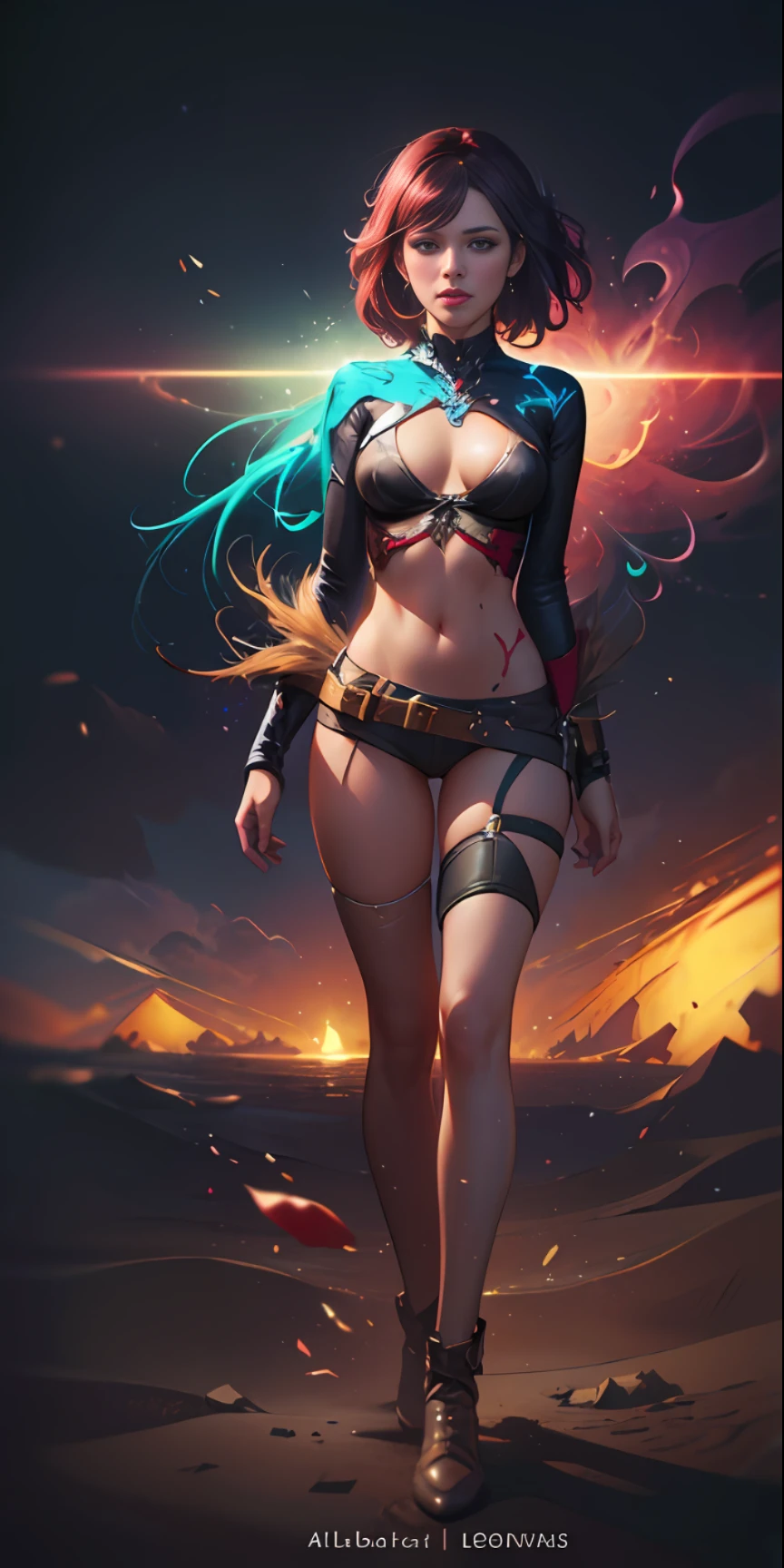 a gorgeous Harley Quinn standing on sand, wind in the hair, full length body shot,(((ultra warm bright pastel colors))), orange pink white colors, sharp focus, lut, ultra insane high resolution intricate textures, texture indentation, (((((Charlie Bowater, art by Alena Aenami, art by Albert Bierstadt, art by Carne Griffiths))))), luminism, light placement art, octane render, ultra intricately detailed, ultra maximalism, romanticism