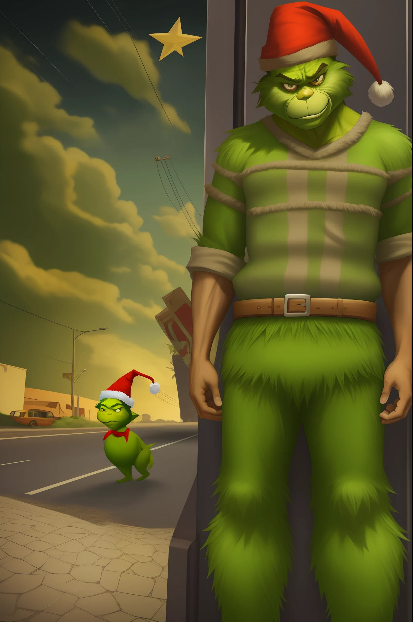 Sobre o Grinch como personagem de GTA San Andreas