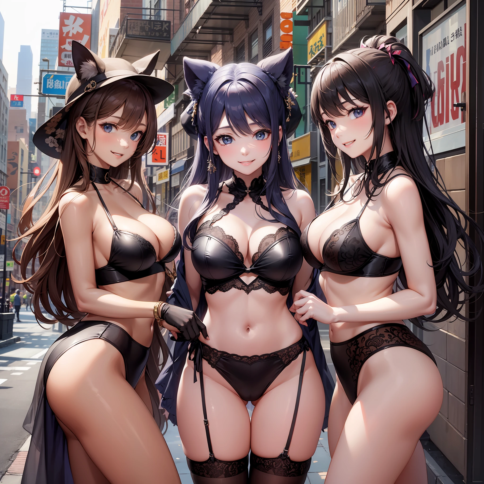 harlem　A few girls　a smile　最好质量　a masterpiece of