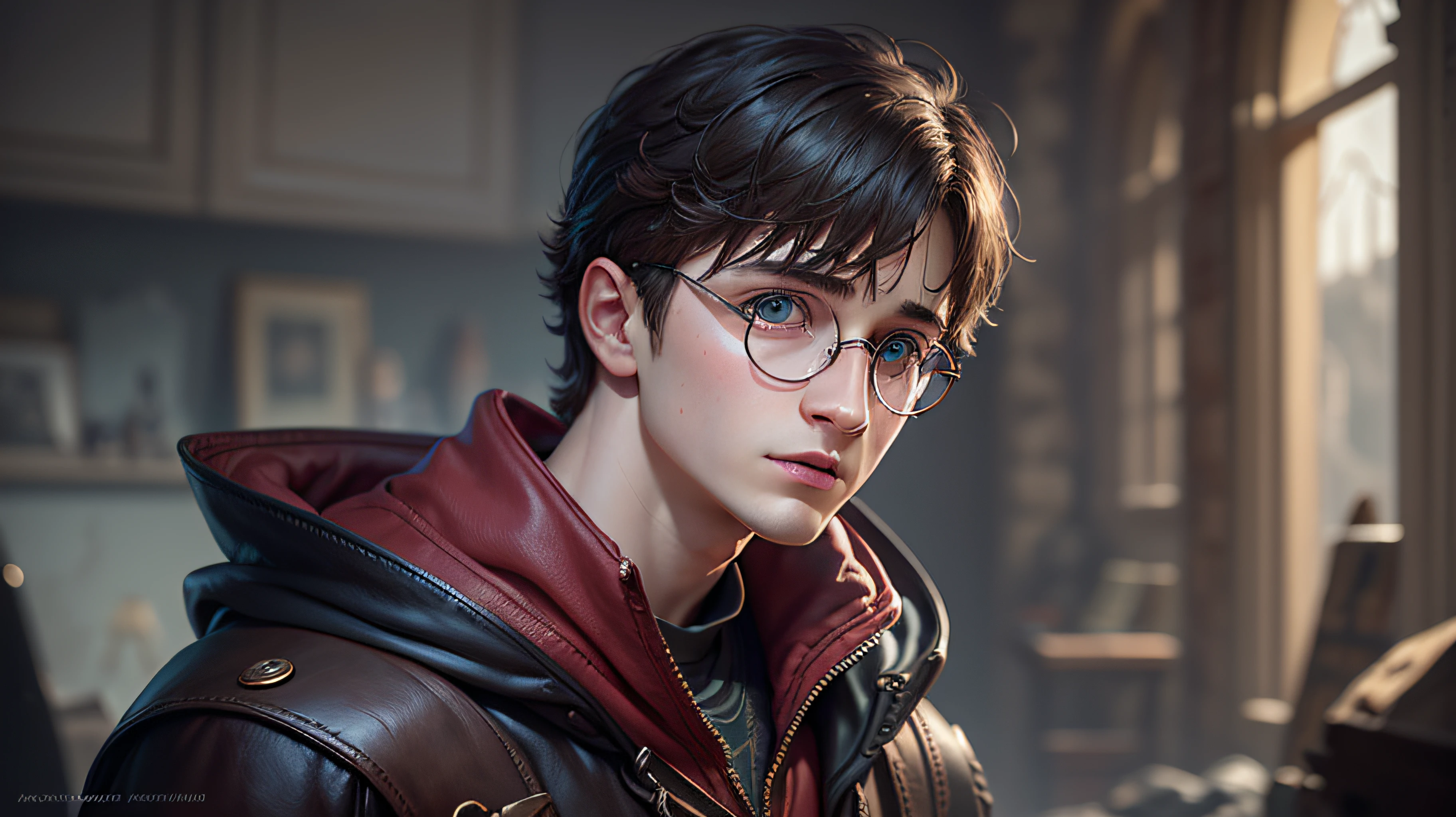 1boy, harry potter,charachter, beautiful, devian art, trending artstation, digital art, detailed, realistic, humanoide, character,cinematic sho ,cinematic lights, harry potter, high textures, high resolution, dreamlikeart, 8k, highly detailed