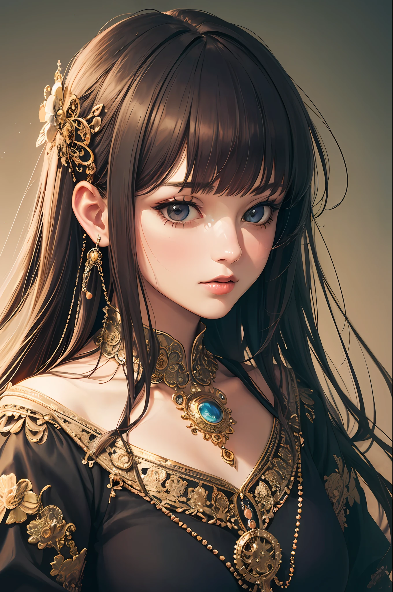 (masterpiece, top quality, best quality, official art, beautiful and aesthetic:1.2), (1girl), extreme detailed,(fractal art:1.3),colorful,highest detailed
