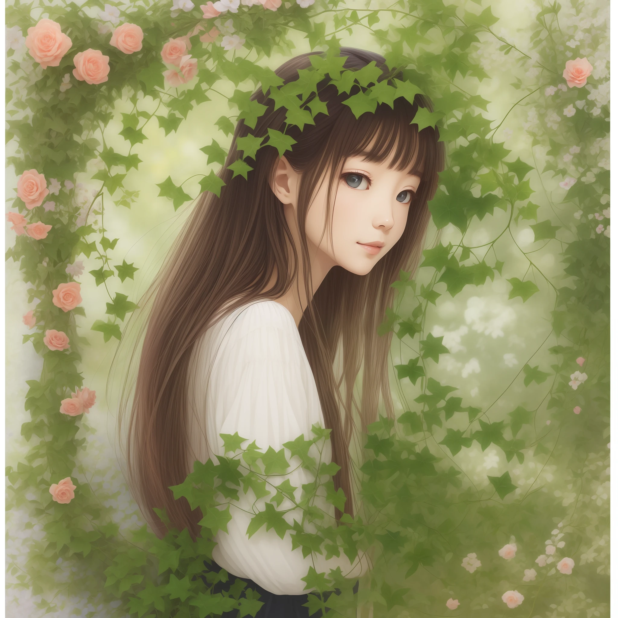 Greeting Cards、ivy、florals、