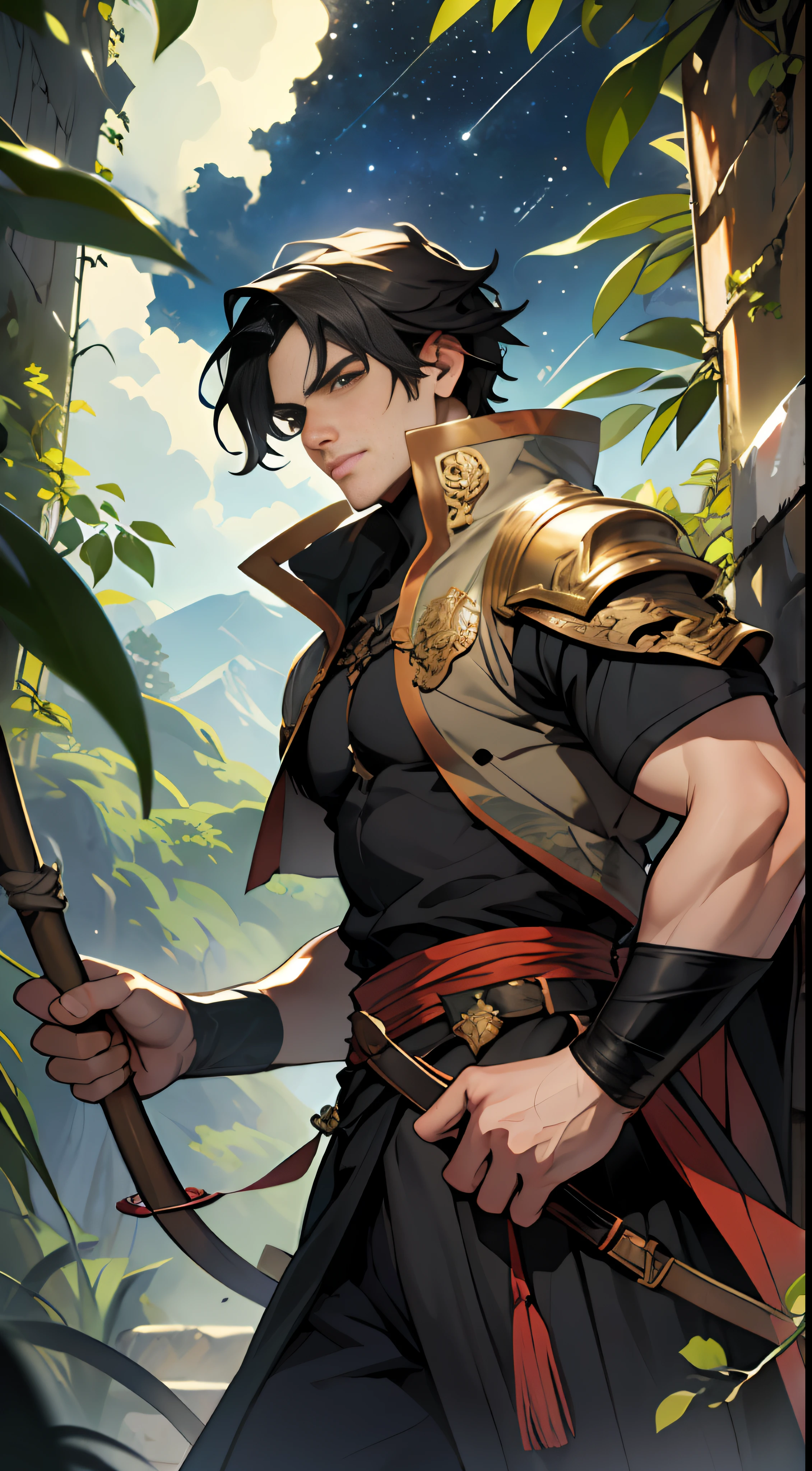 The young man's gaze is determined as he rejects the olive branches from the top forces of Dragon Country, showcasing his confidence and independence, ,in the style of the stars art group xing xing, 32k, best quality, masterpiece, super detail, high details , by Manhwa