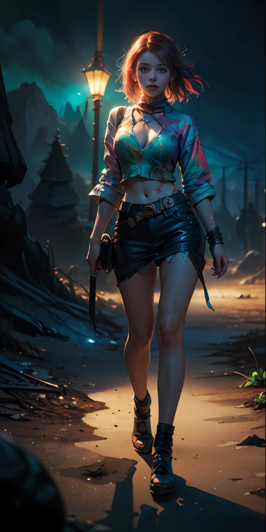 a gorgeous Harley Quinn standing on sand, wind in the hair, full length body shot,(((ultra warm bright pastel colors))), orange pink white colors, sharp focus, lut, ultra insane high resolution intricate textures, texture indentation, (((((Charlie Bowater, art by Alena Aenami, art by Albert Bierstadt, art by Carne Griffiths))))), luminism, light placement art, octane render, ultra intricately detailed, ultra maximalism, romanticism, art by Artgerm,