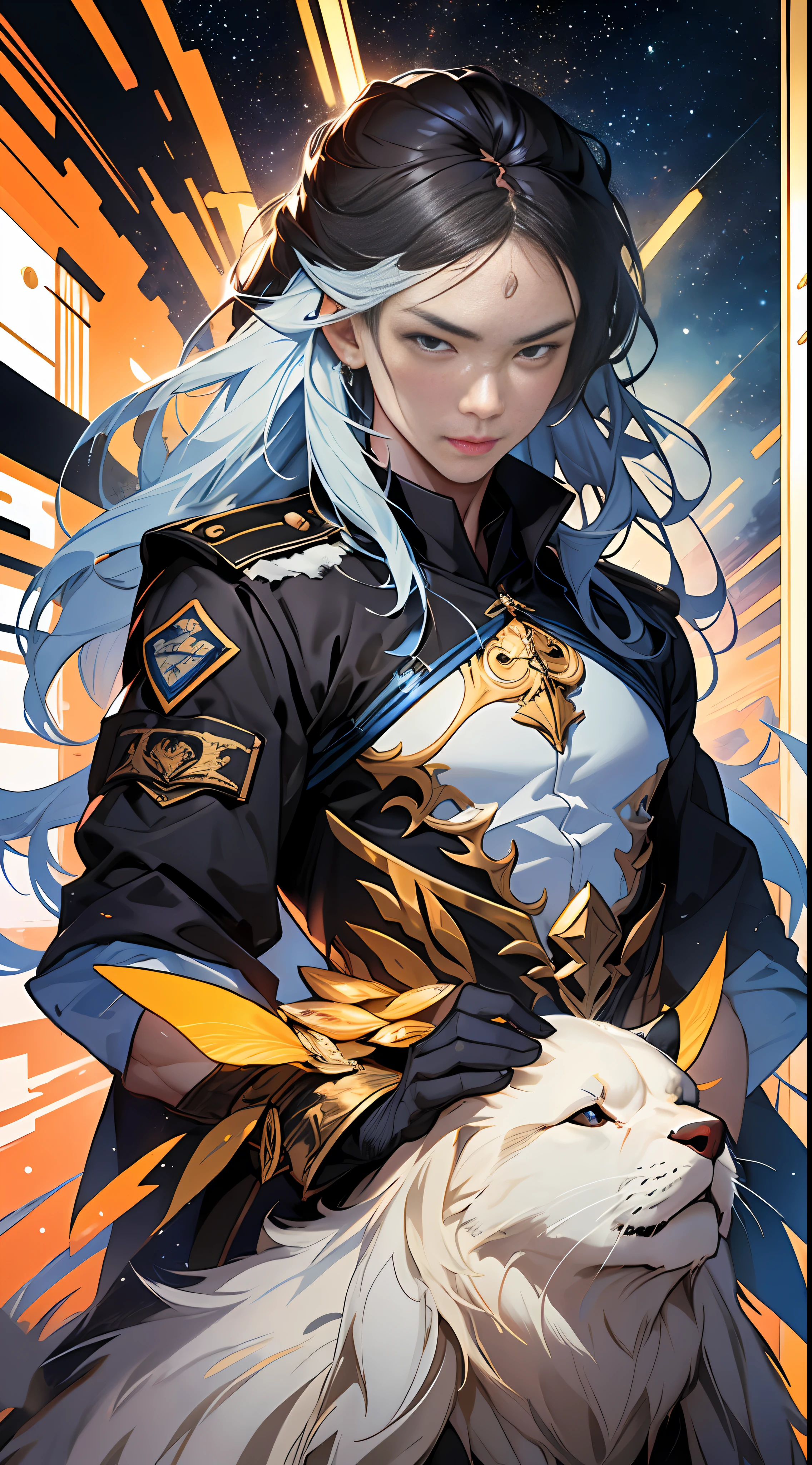 The man believes that in the future, wars will no longer be fought between forces, but rather through collisions and competitions between nations.,in the style of the stars art group xing xing, 32k, best quality, masterpiece, super detail, high details