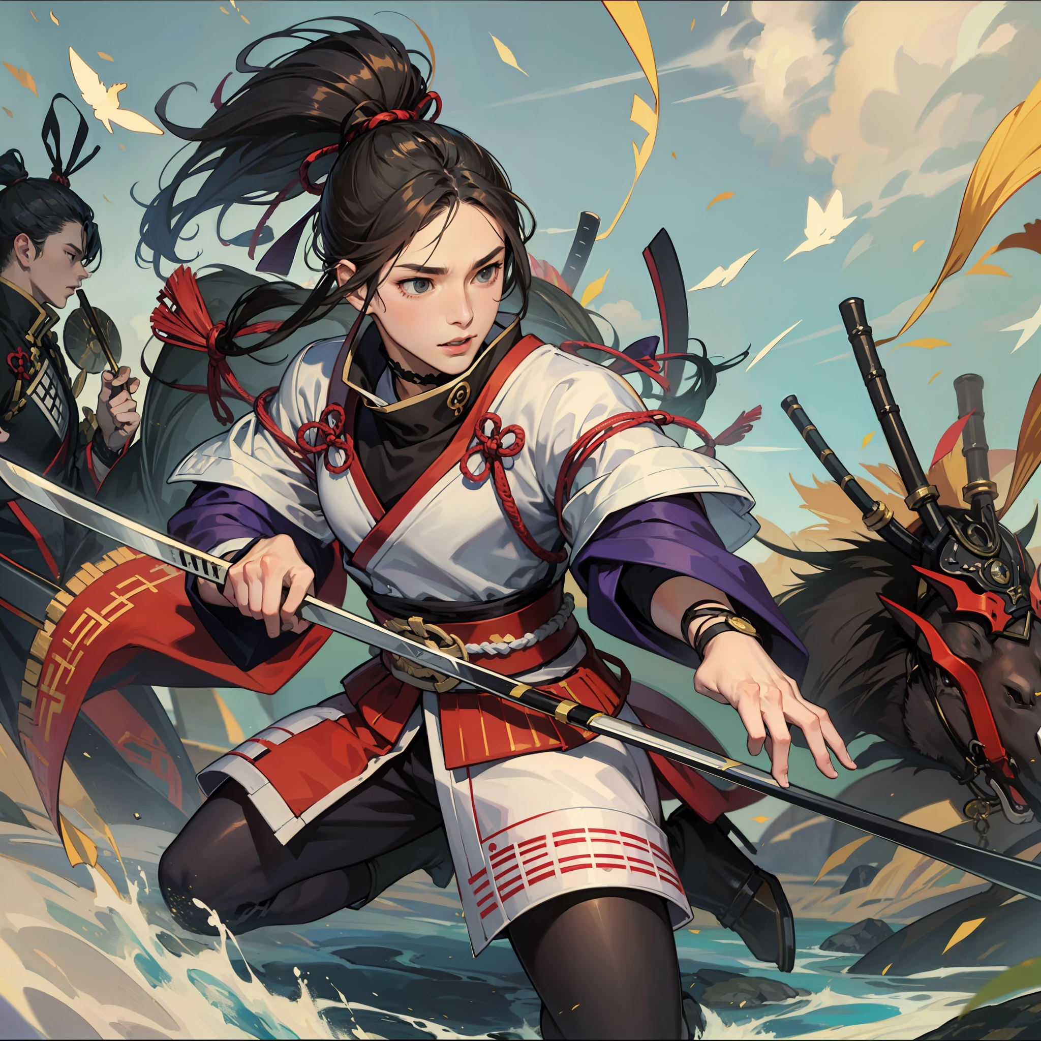 Warring states period、Samurai、serve、battle、Sekigahara、beste-Qualit、