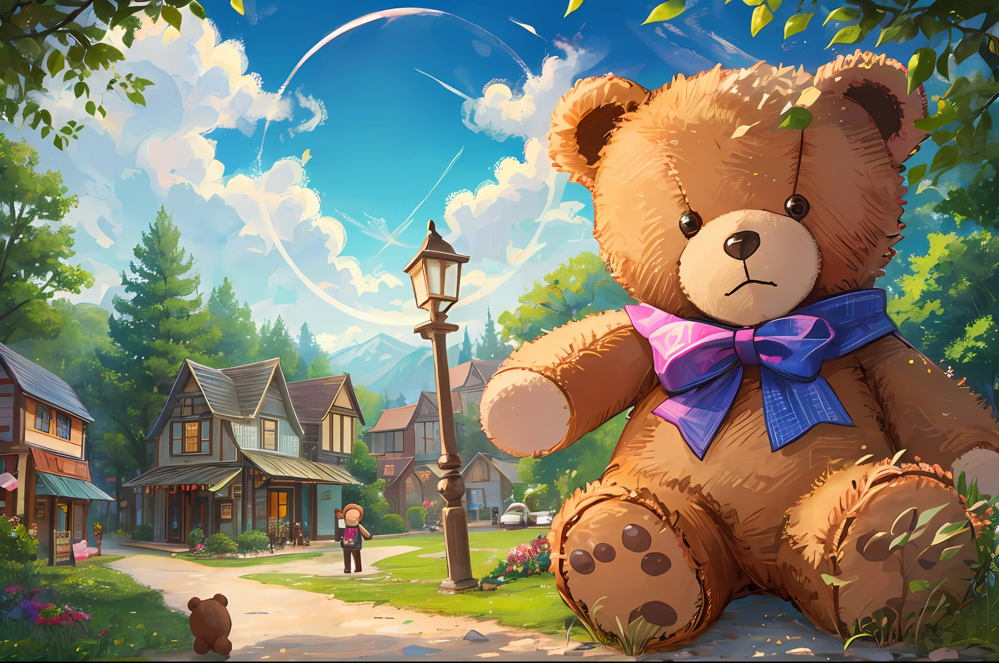 The Mystery of the Missing Teddy Bear
Keywords: small town, Enchanted Valley, children, park, teddy bear, disappeared --auto --s2